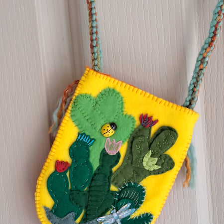 Children’s Pocket and Treasure Bags Over the Shoulder