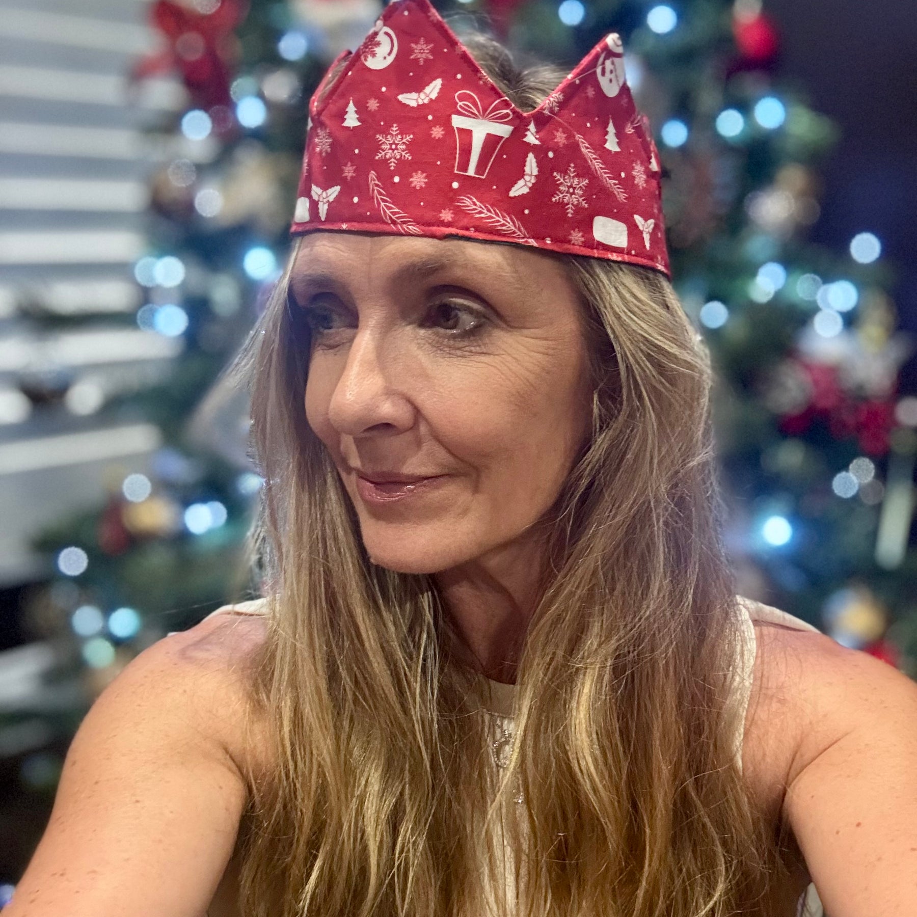 Fabric double sided Christmas Crown sustainability