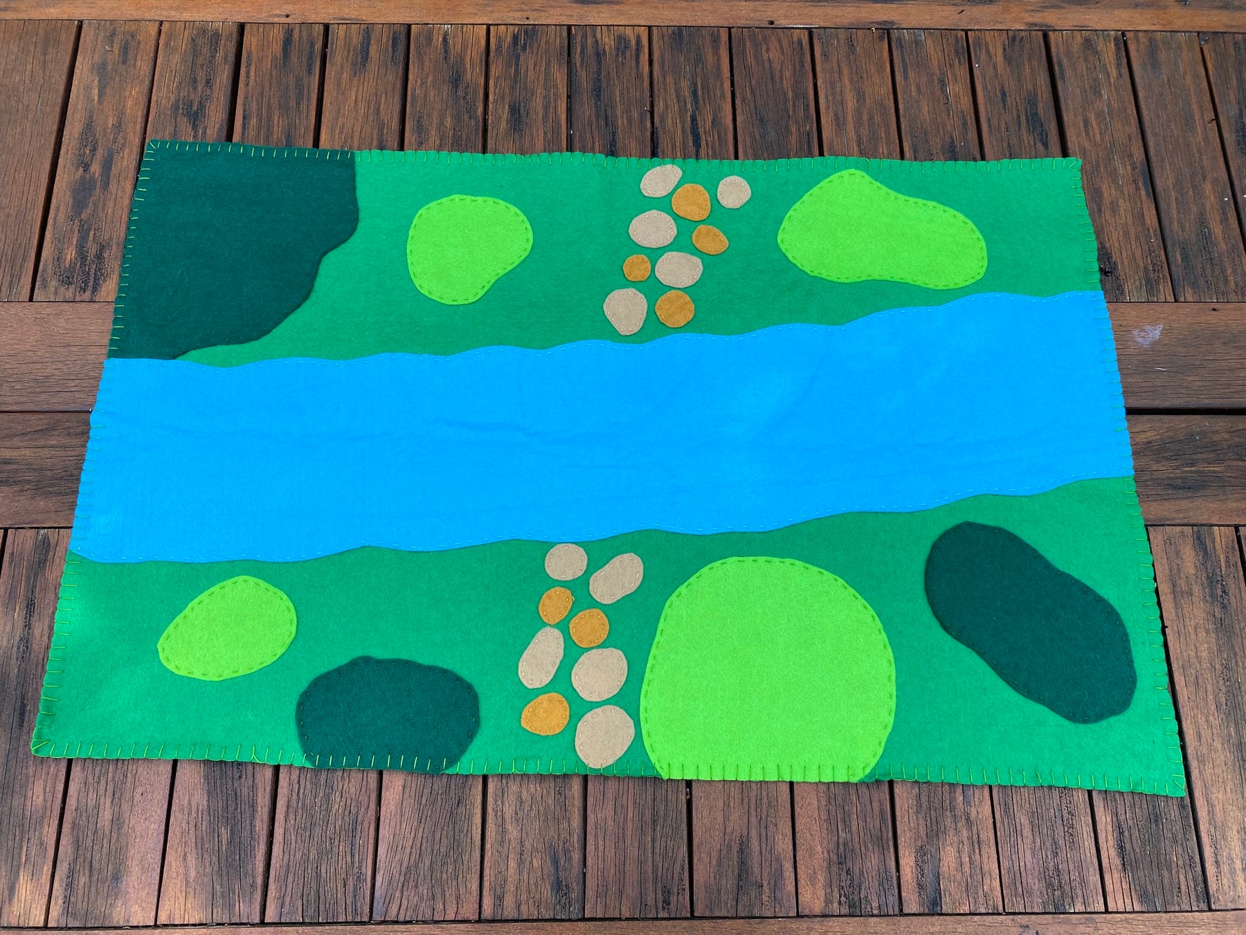 Play Felt Mat Large - Explore the outdoors #1