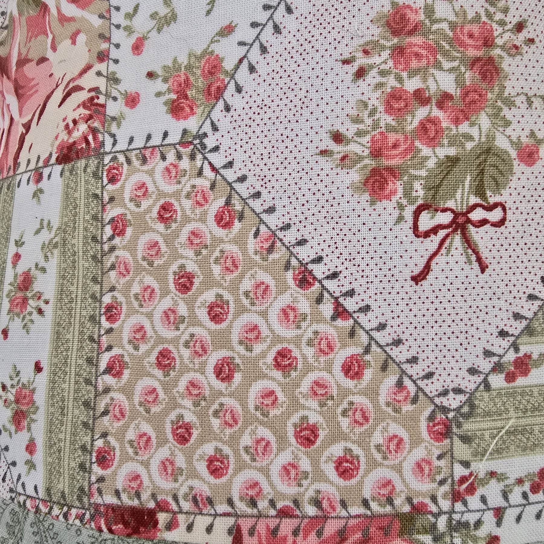 Handmade |Classic Handbag | Vintage Rose | Cottage Garden Collection