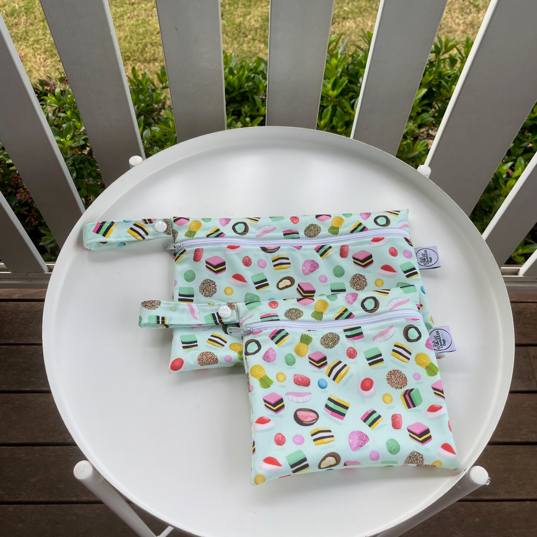 READY MADE Water-resistant wet bags - Assorted Lollies (Annette Winter)