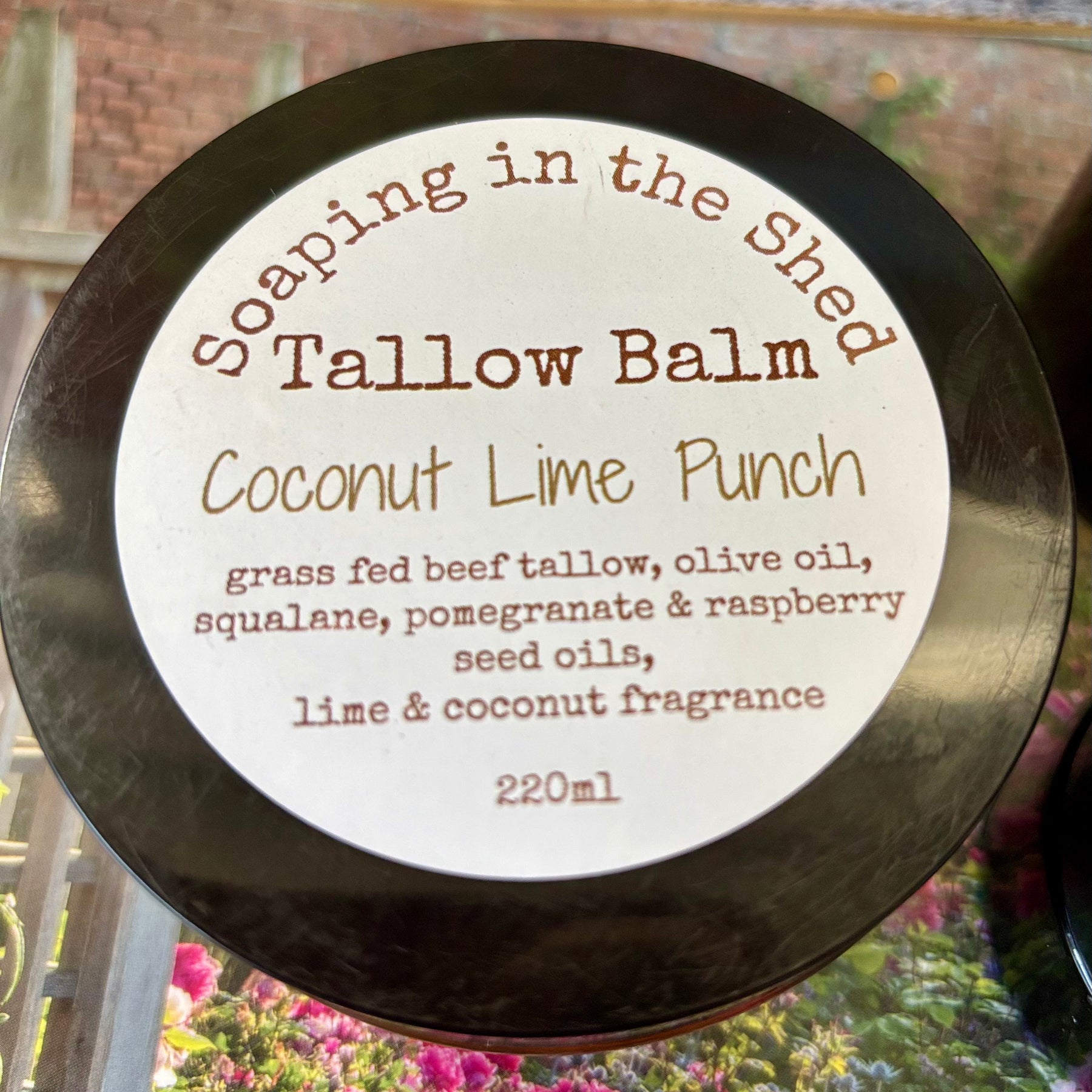 Tallow Balm with Pomegranate and Raspberry Seed Oils