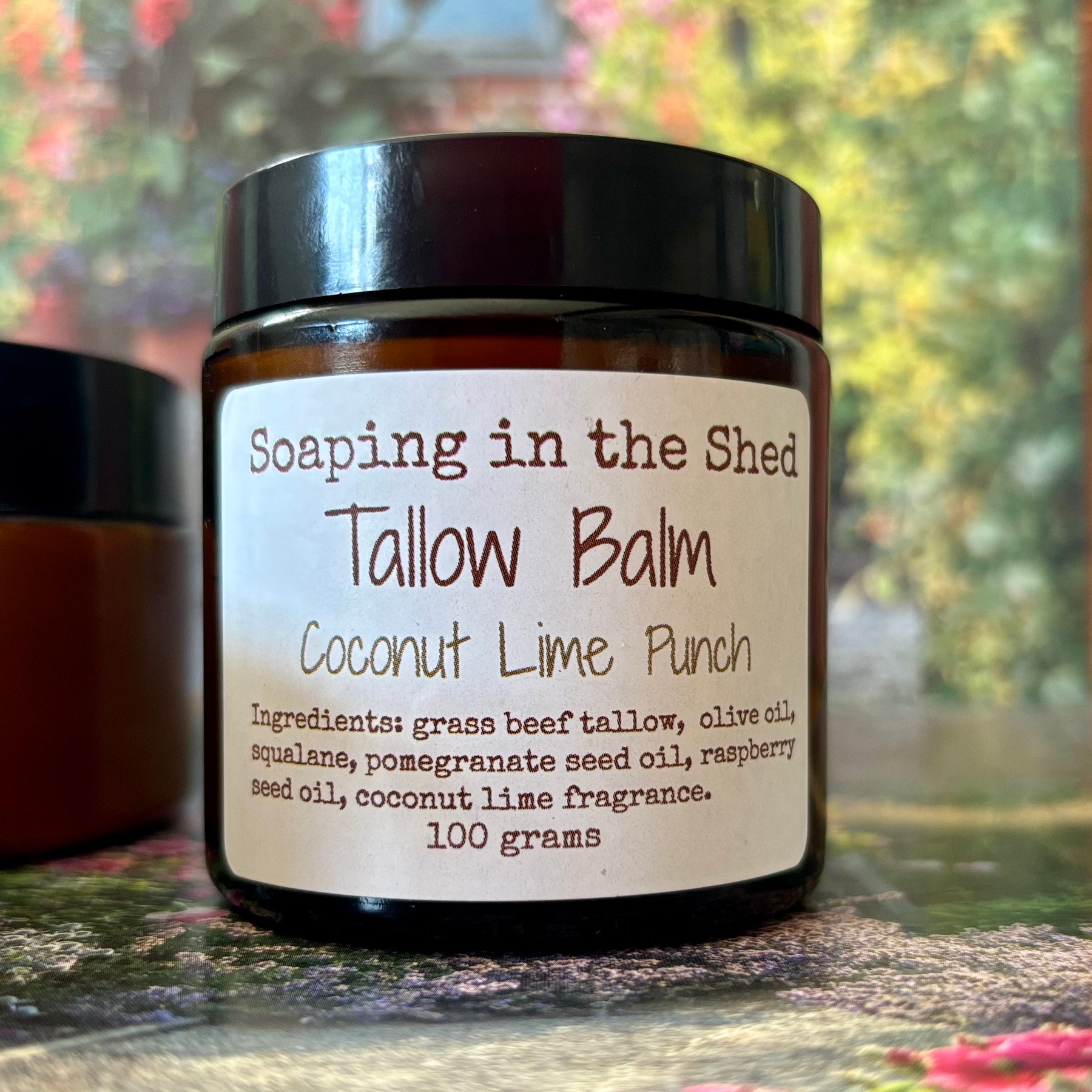 Tallow Balm with Pomegranate and Raspberry Seed Oils