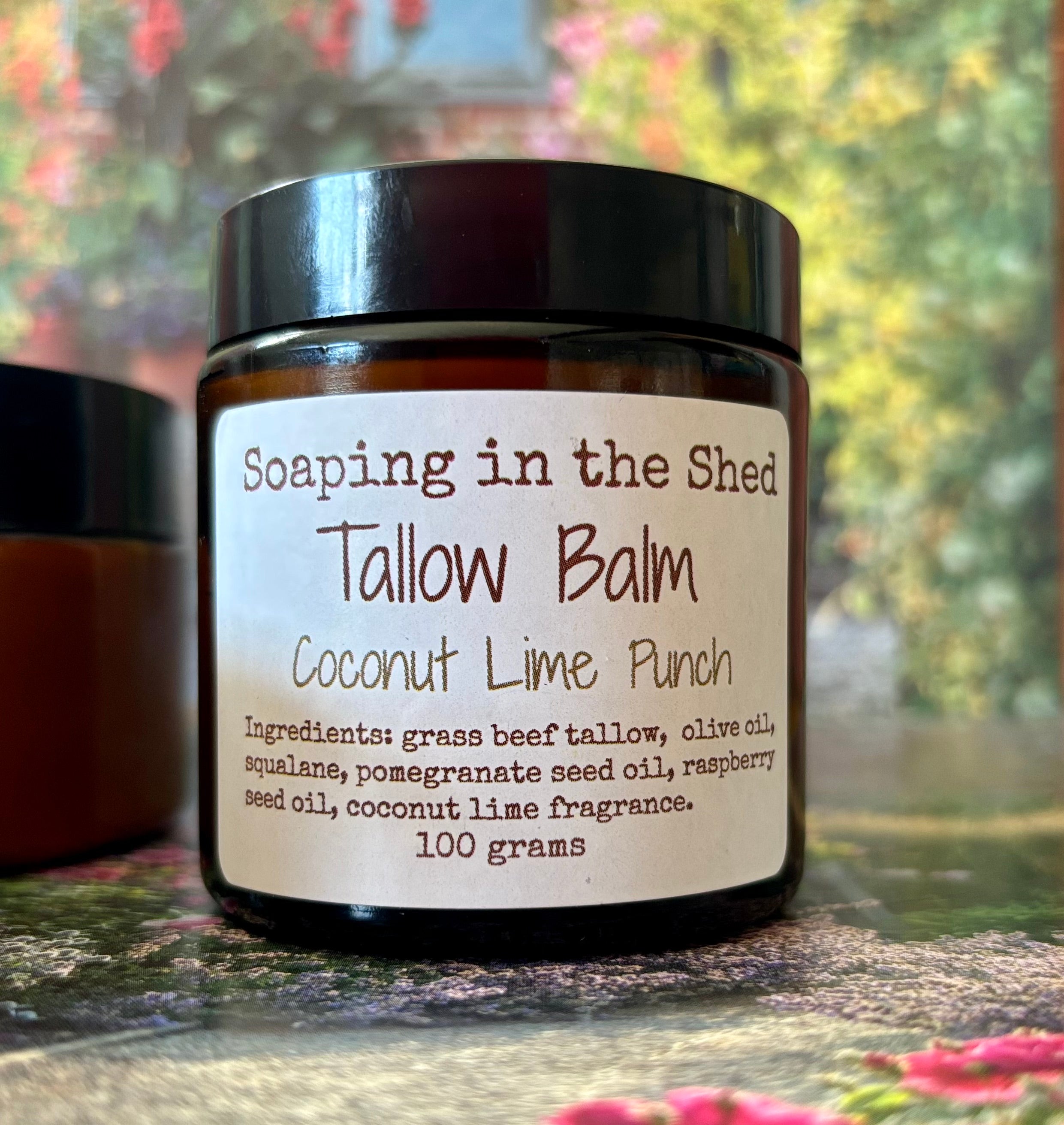 Tallow Balm with Pomegranate and Raspberry Seed Oils