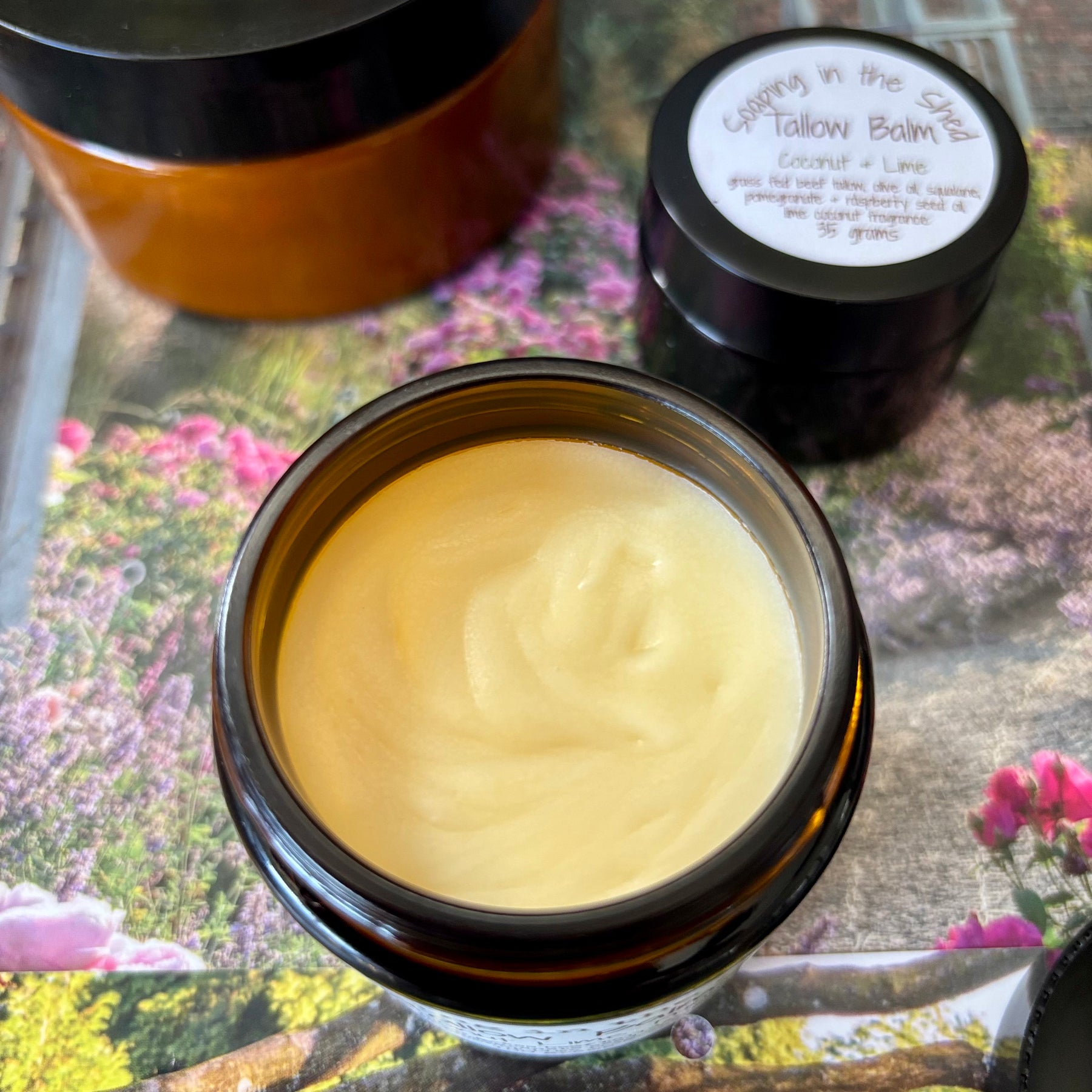 Tallow Balm with Pomegranate and Raspberry Seed Oils
