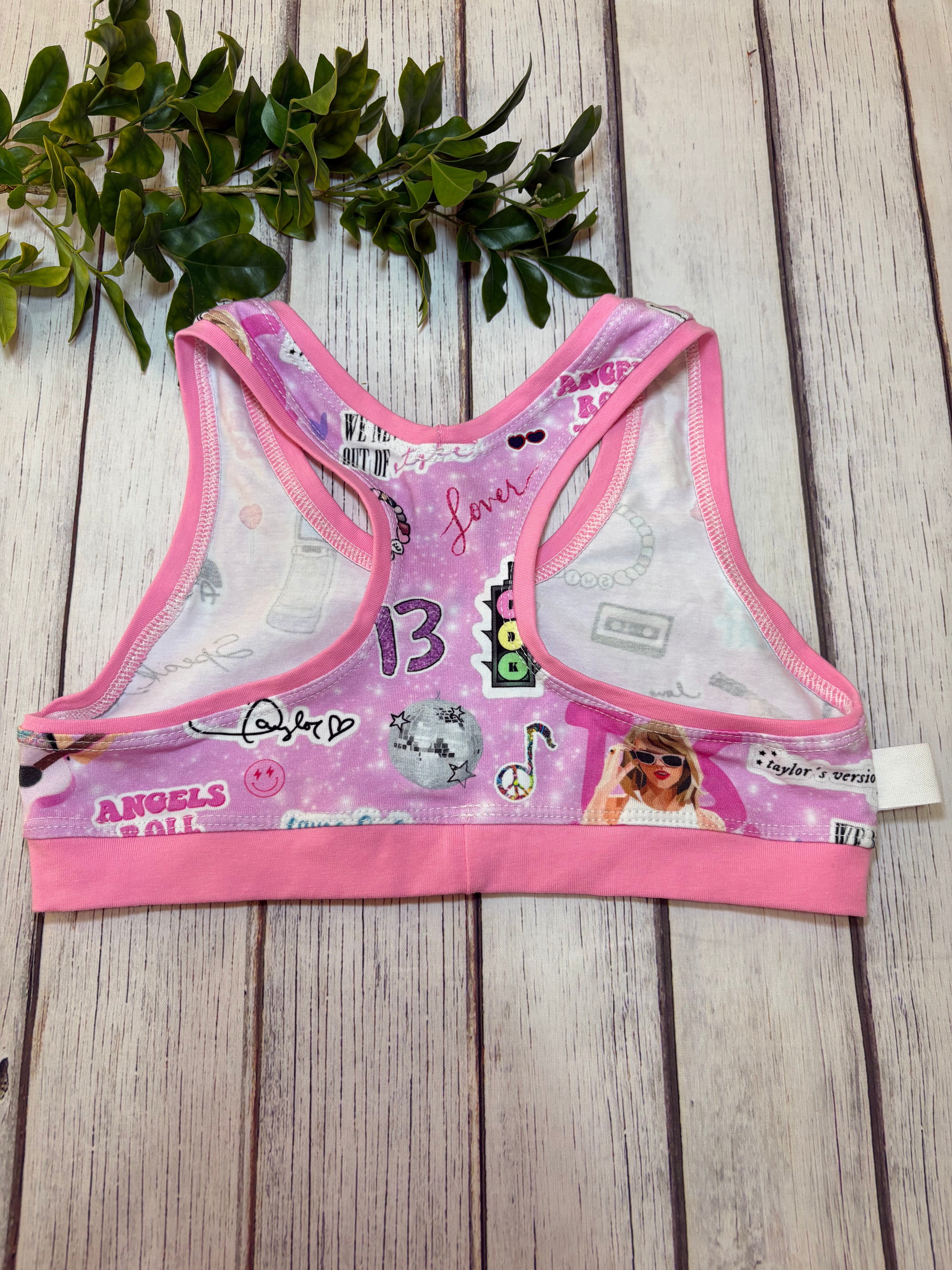 Kid's TS Racerback Crop Top- Size 8