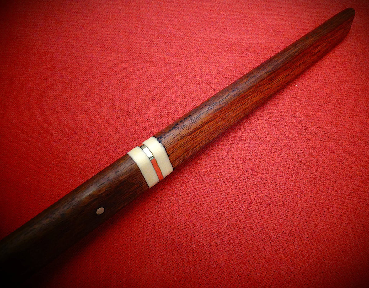 Tanto fixed blade art jarrah timber wood craft