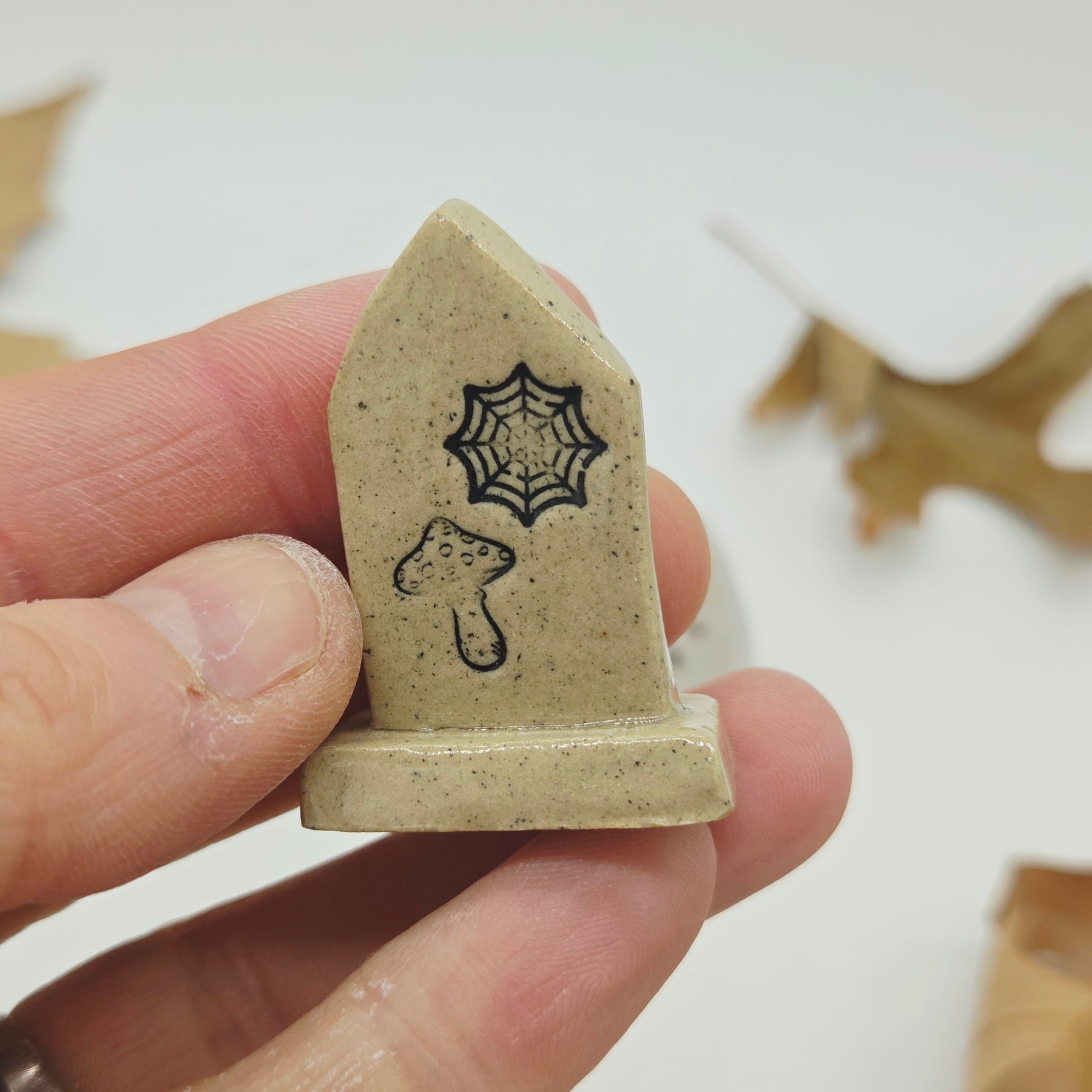 Tiny Ceramic Spooky Set 2