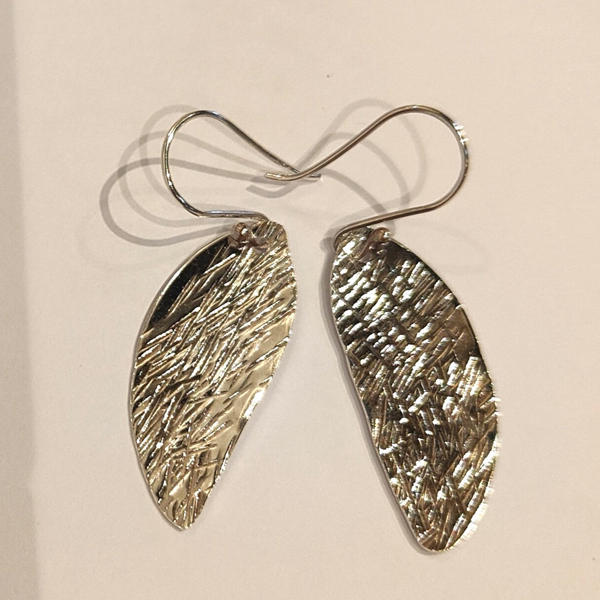 Woodland Texture Sterling Silver Earrings