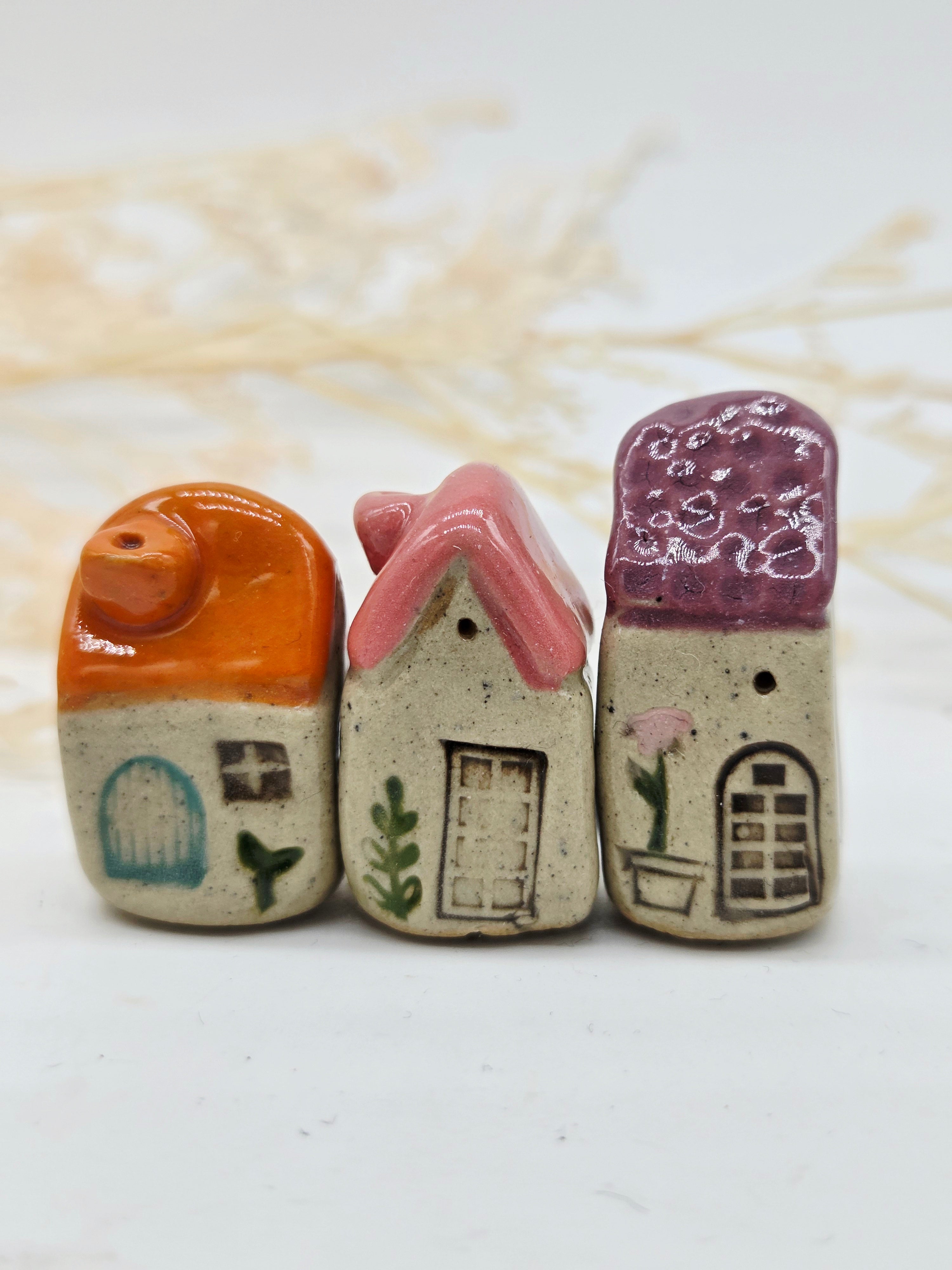 Tiny Ceramic Village - Misty Ridge