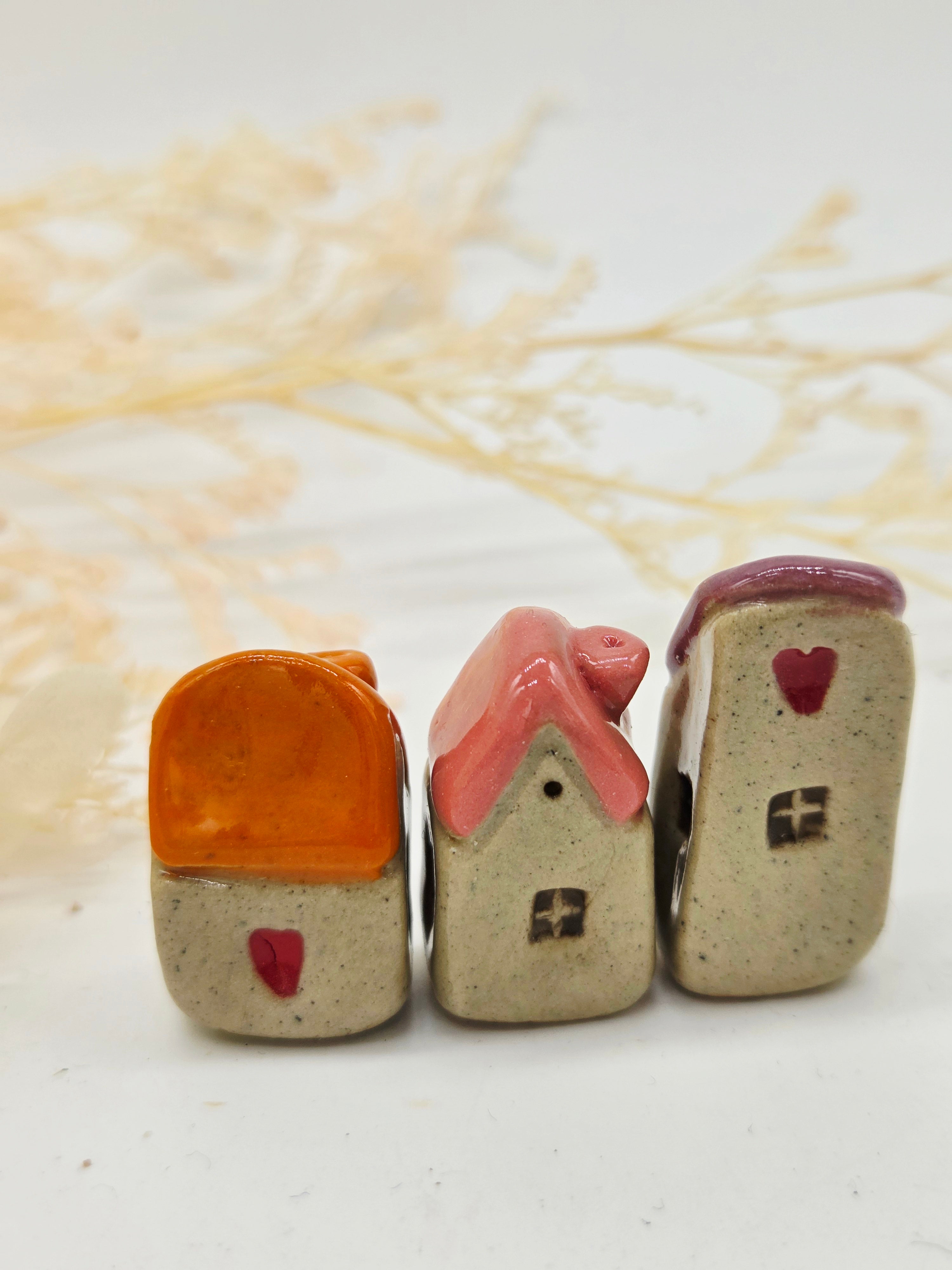 Tiny Ceramic Village - Misty Ridge