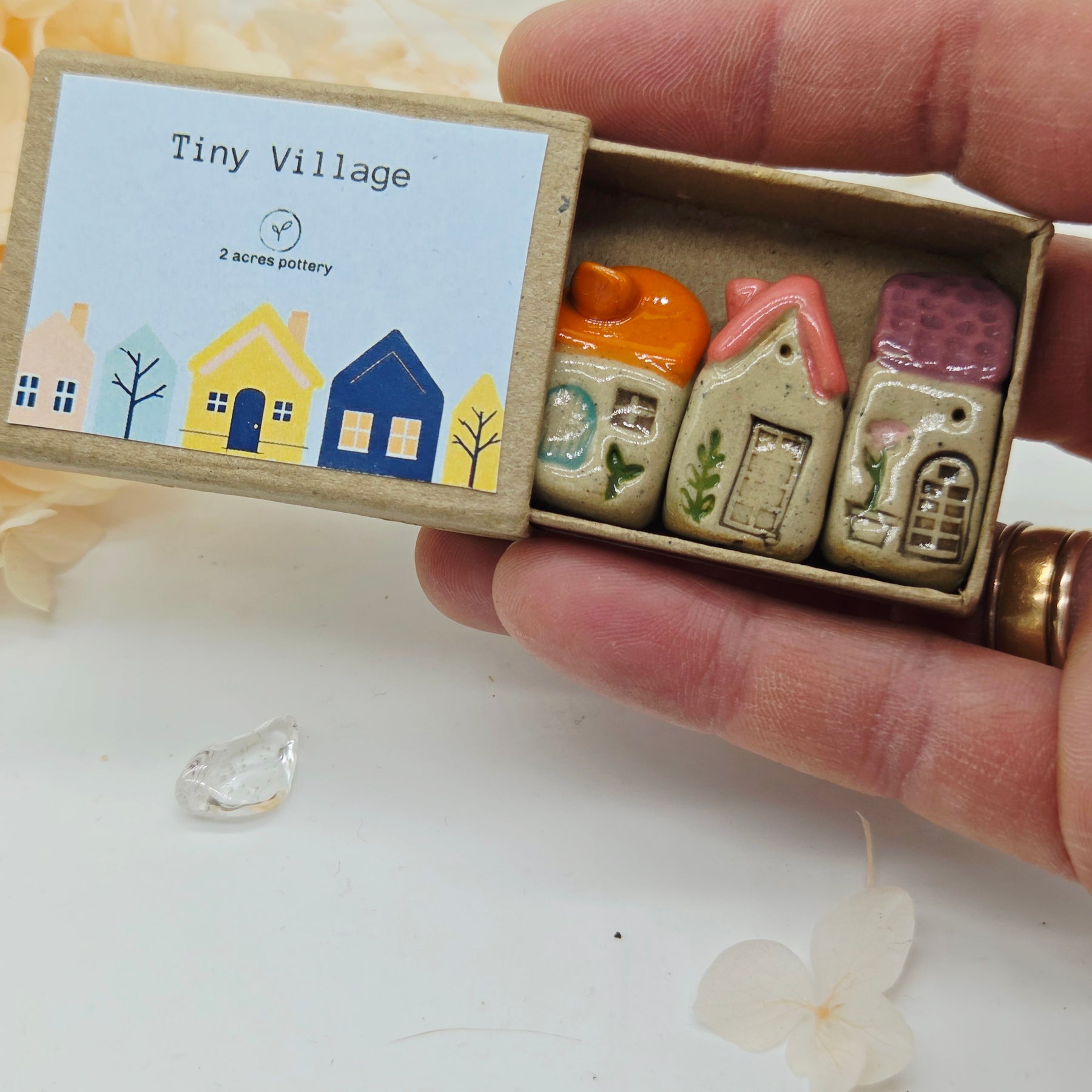 Tiny Ceramic Village - Misty Ridge