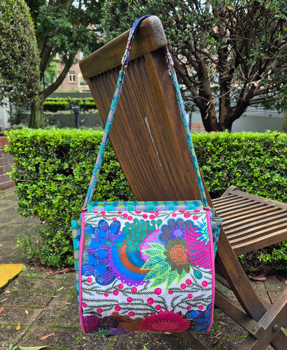 Large Knitting Project Bag – Convertible Shoulder Bag