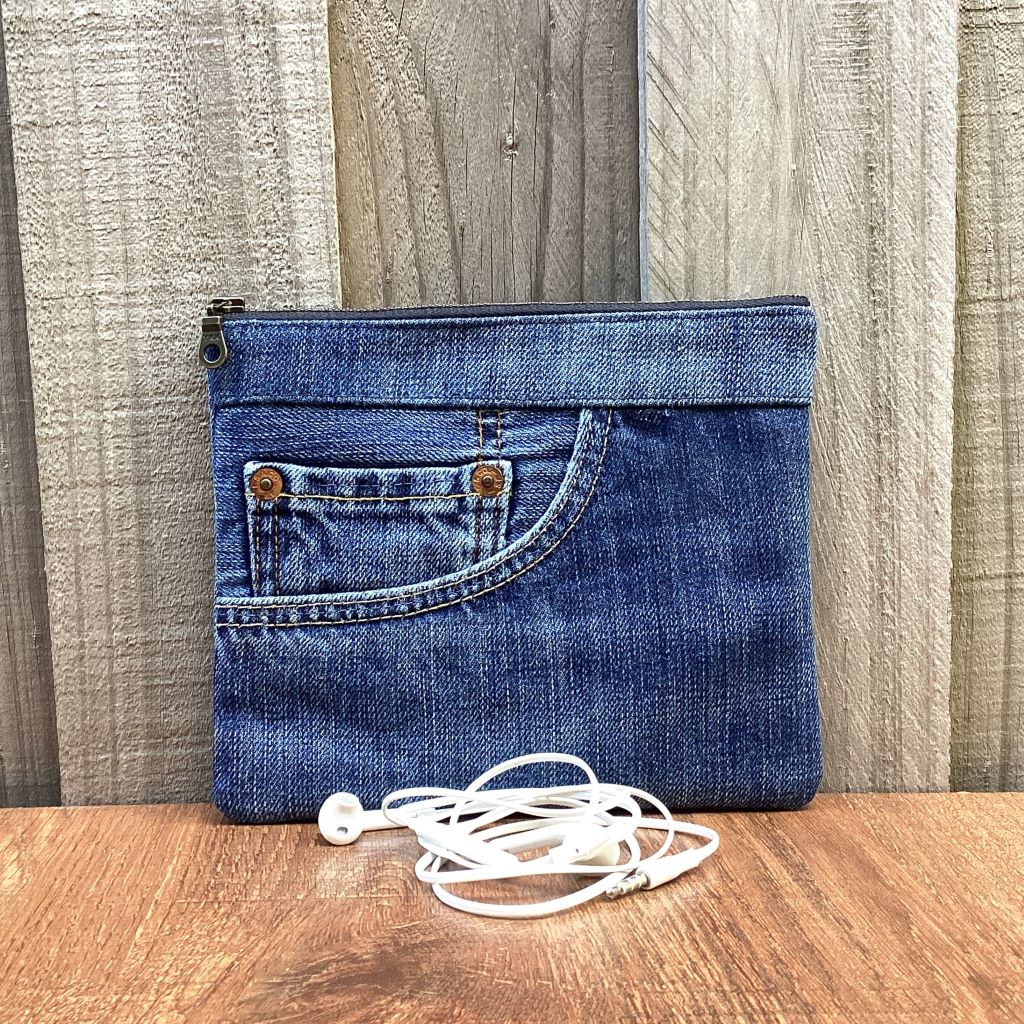 Upcycled Denim Coin Purse – Jeans Pocket - Levi's