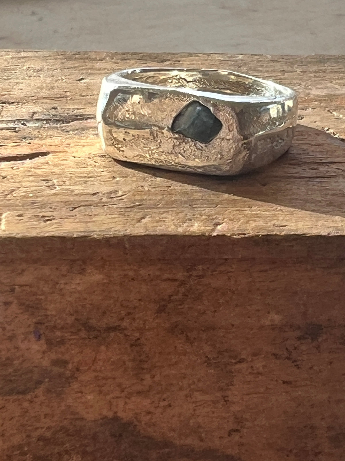 “Mount Wellington” Signet Ring & Sapphire