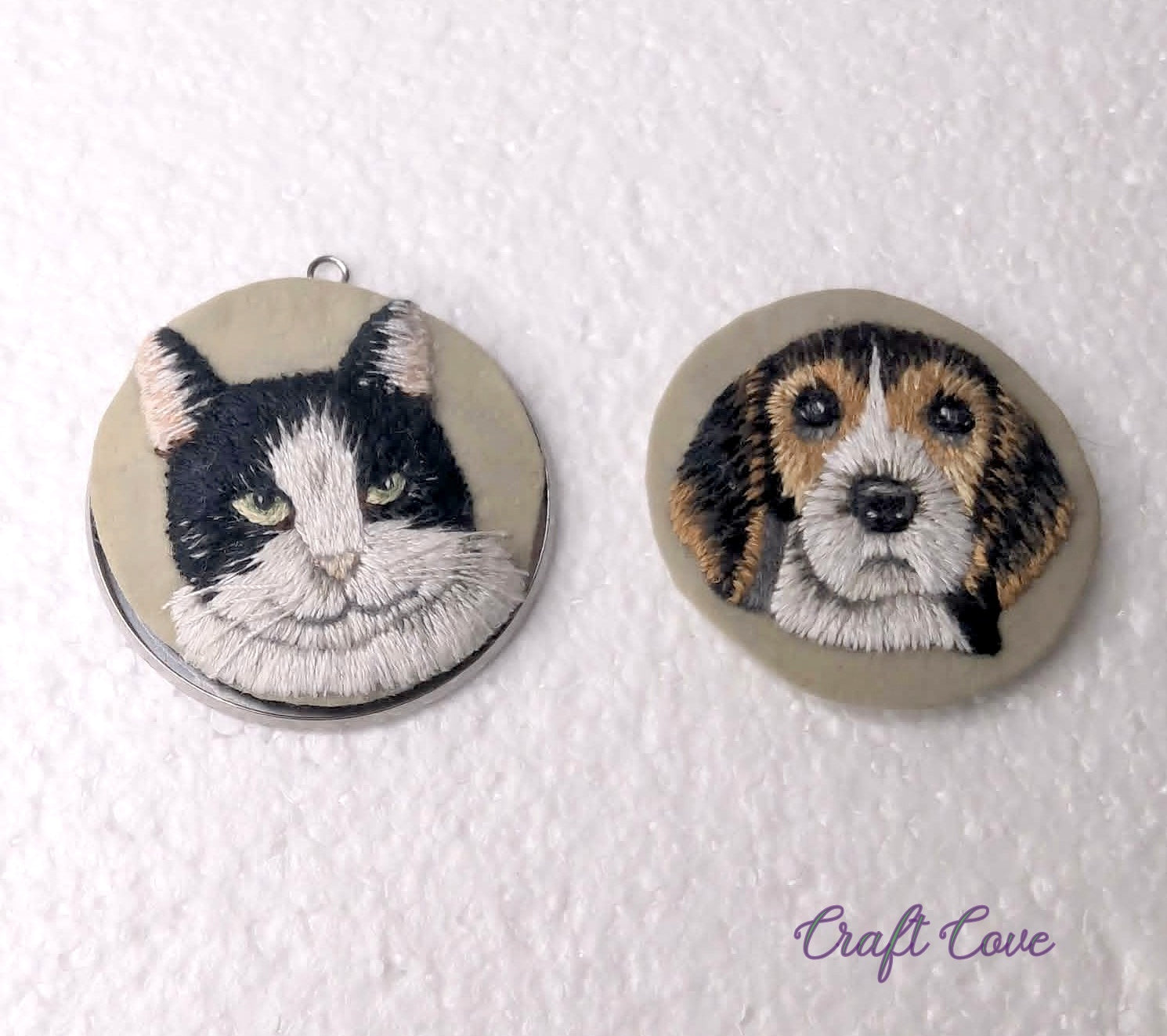 Mini Hand Embroidered Jewellery