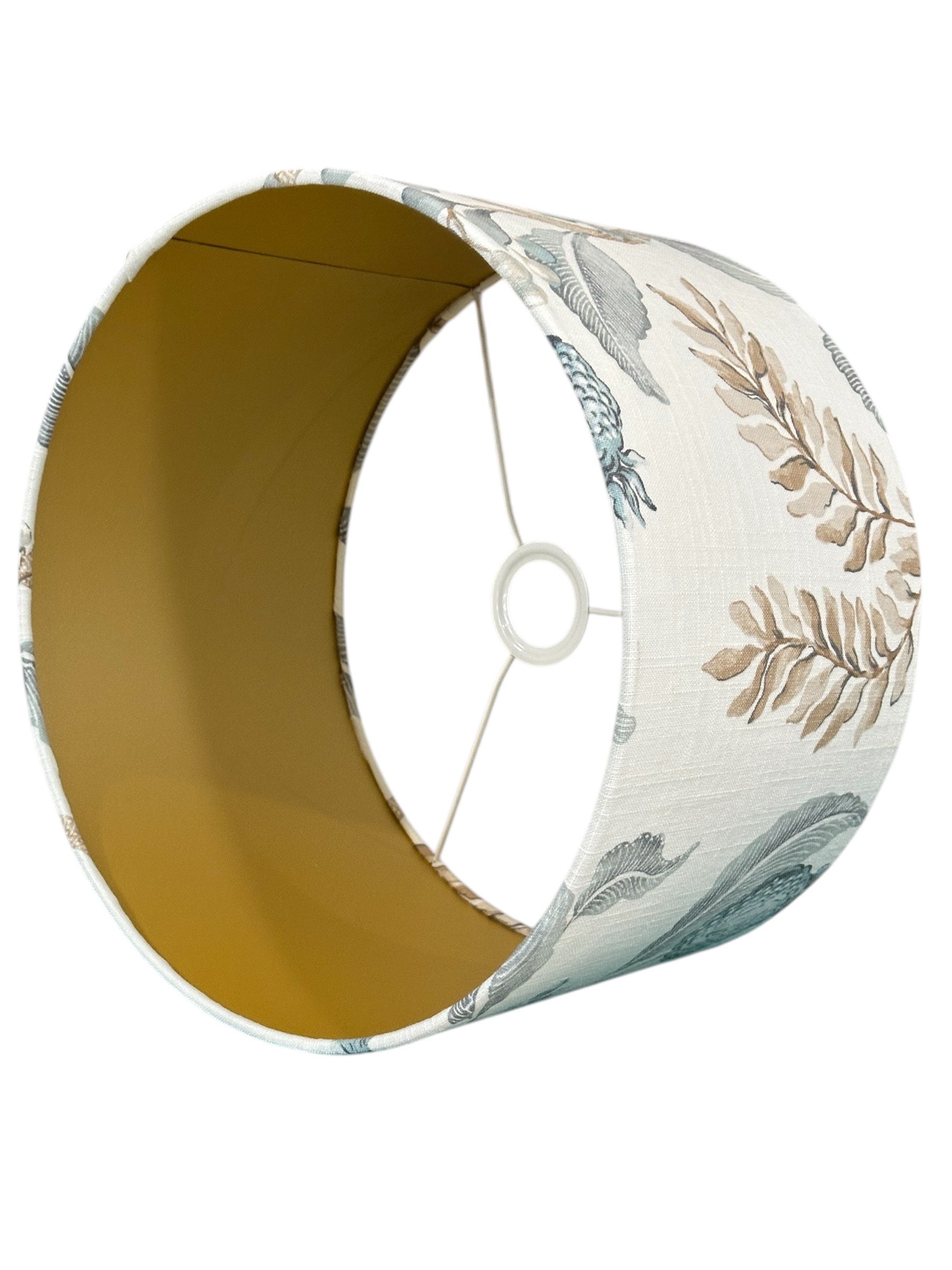 Rain double side Drum lampshade