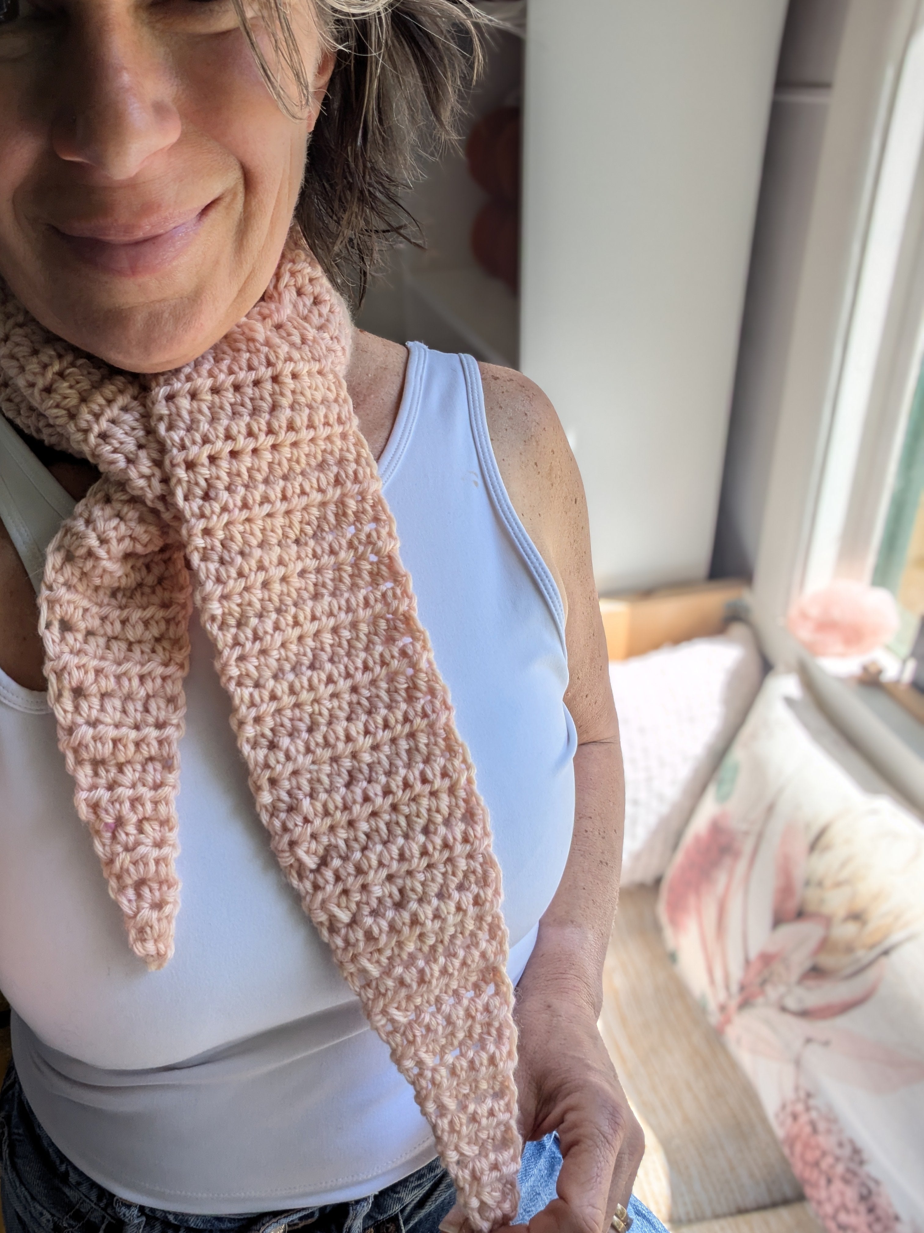 Crochet Kit DIY Beginner Friendly Fun Project Scarf Easy To Learn