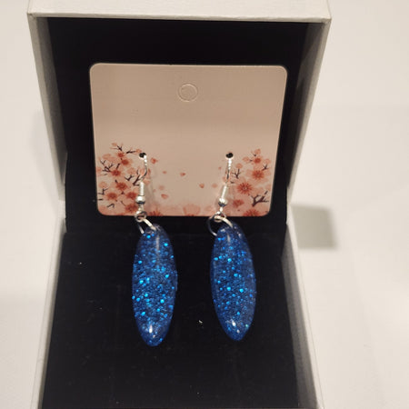 Blue Stardust Ovals
