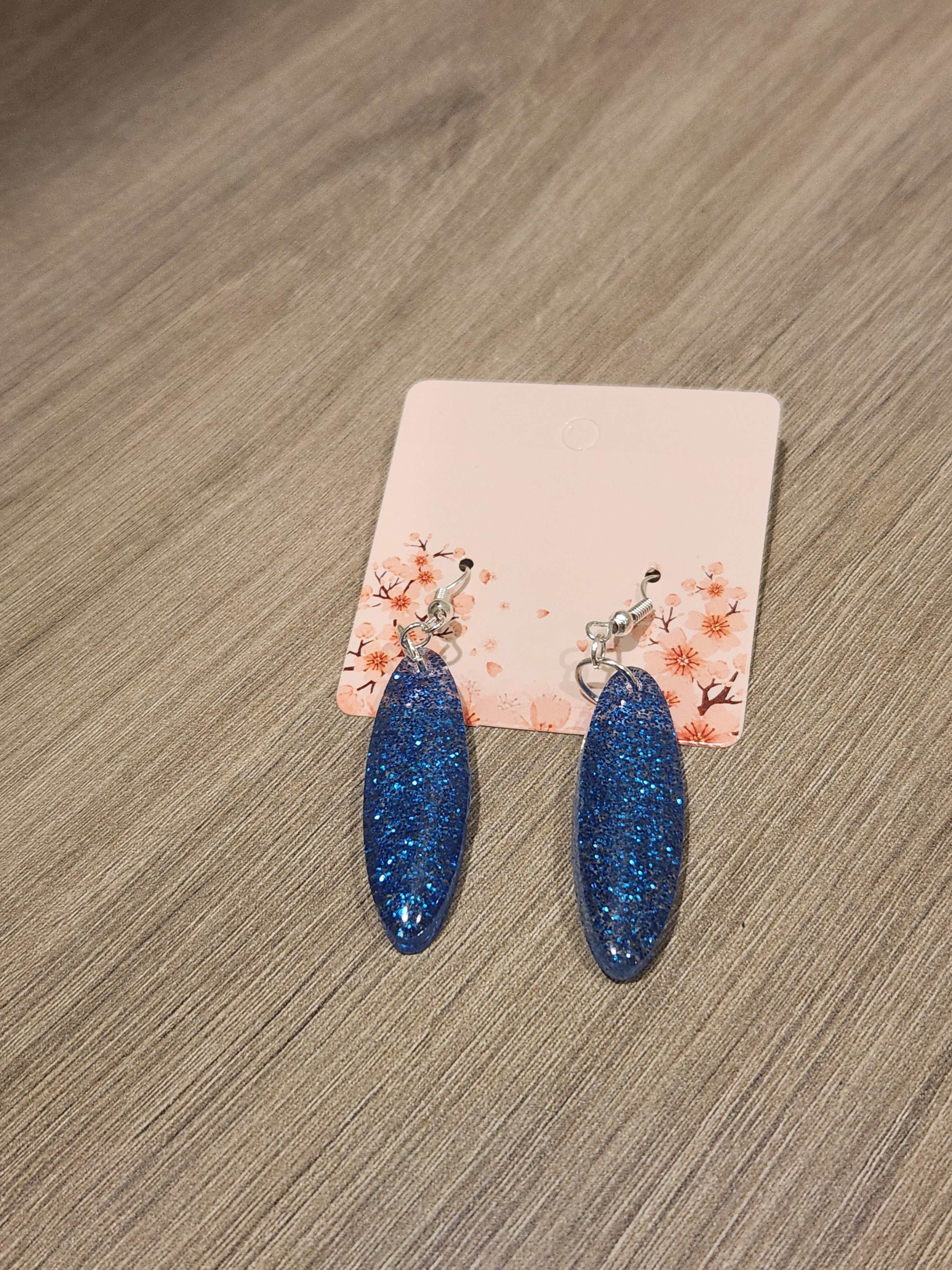 Blue Stardust Ovals