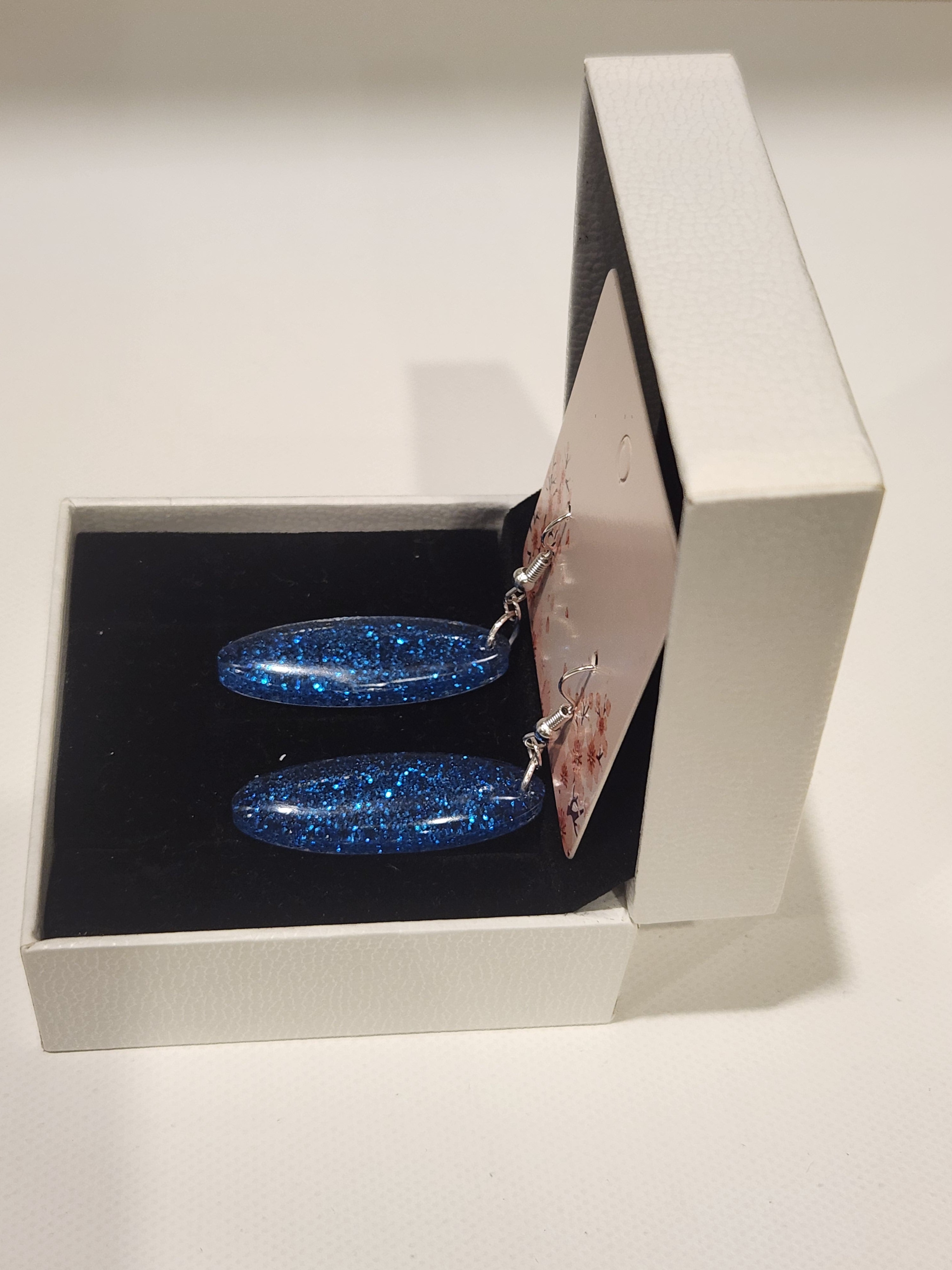Blue Stardust Ovals