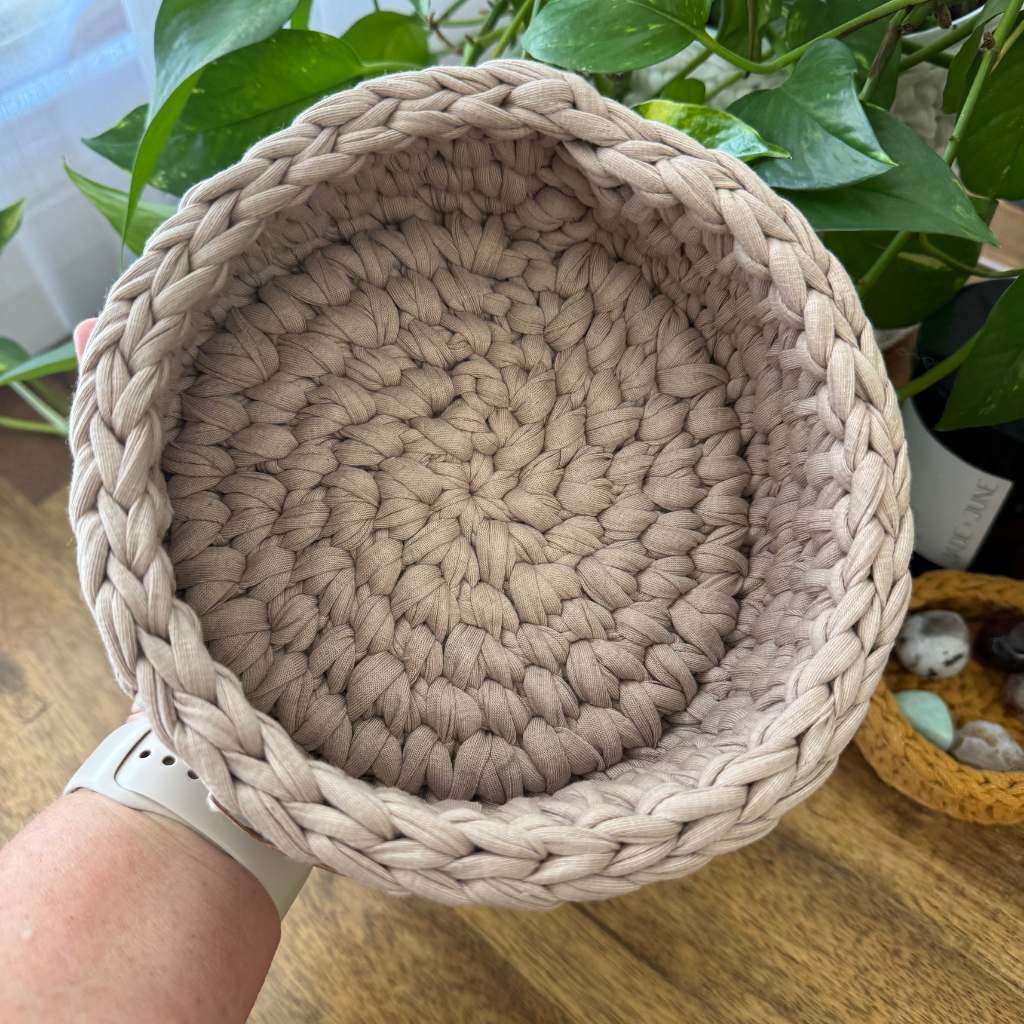 Natural Beige | Handmade Basket | Medium | Home Decor | Stylish Storage