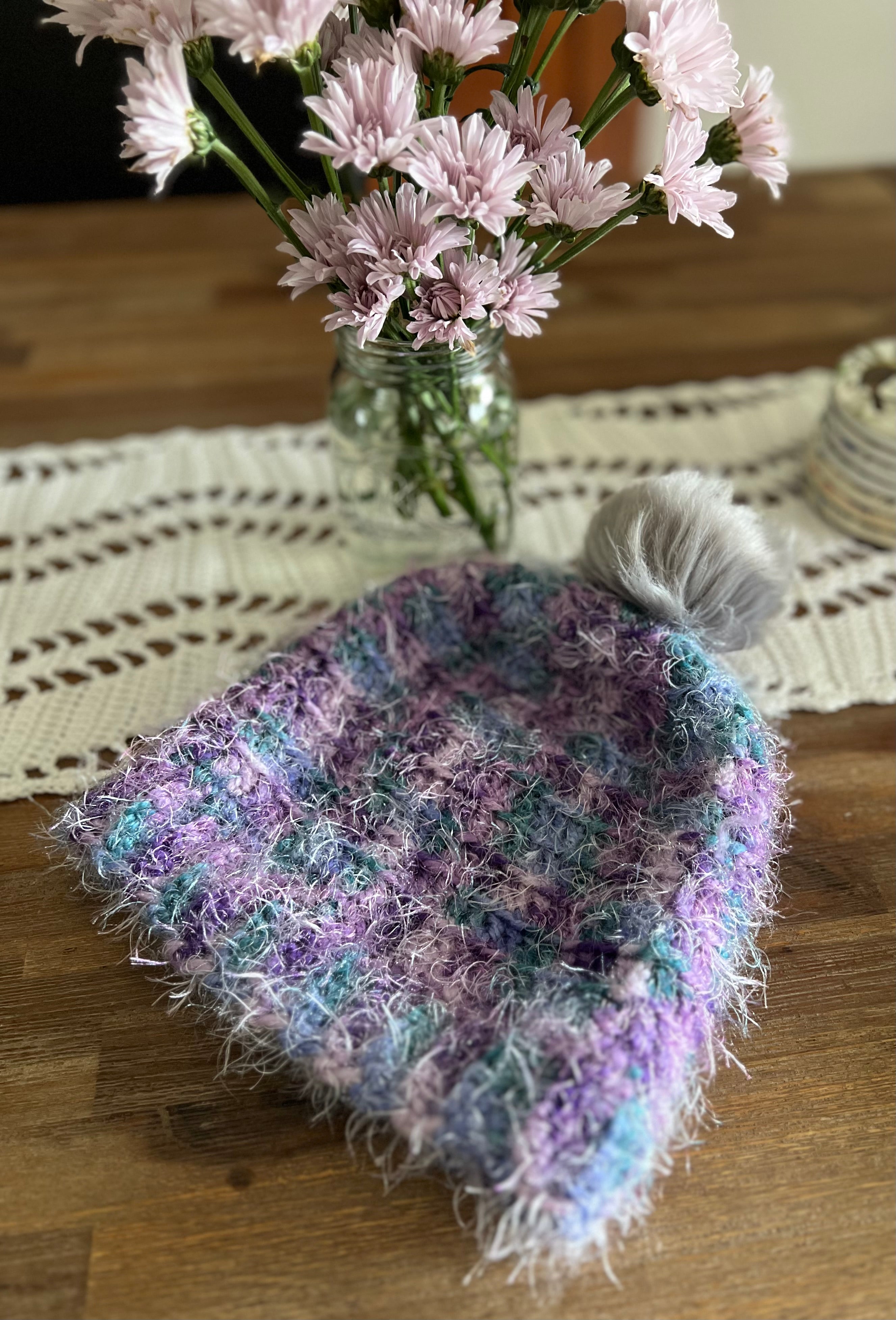 Crochet Textured Beanie