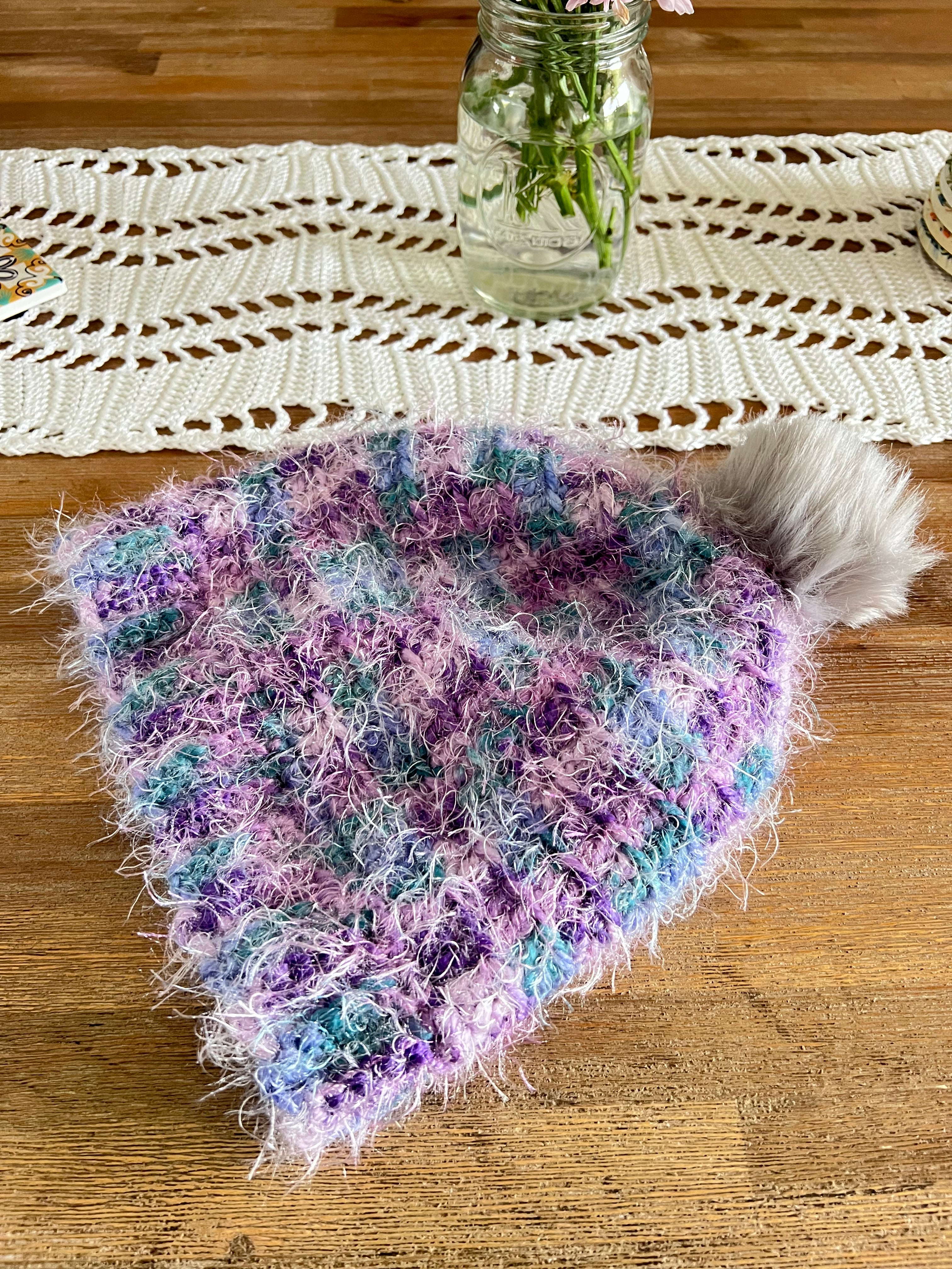 Crochet Textured Beanie