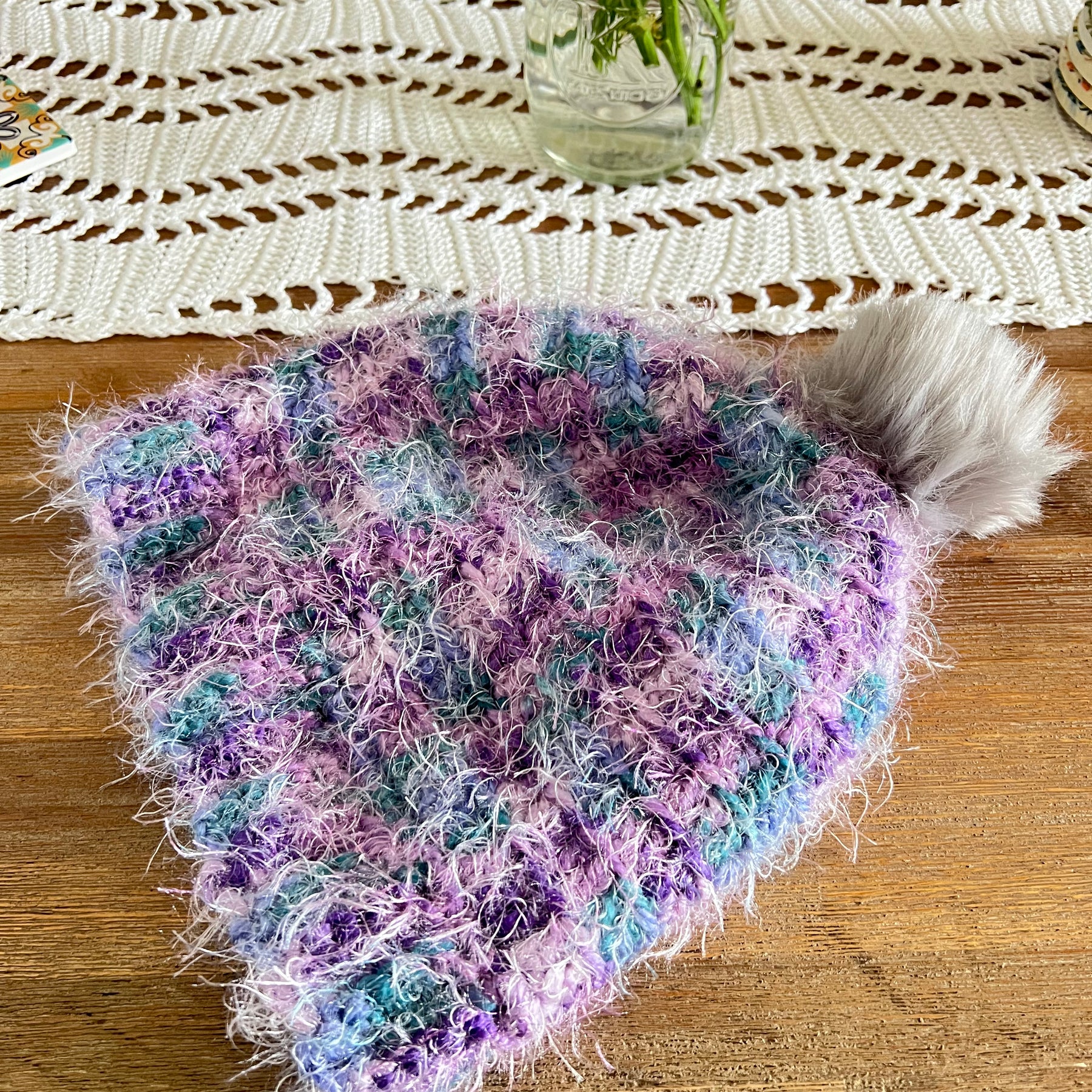 Crochet Textured Beanie