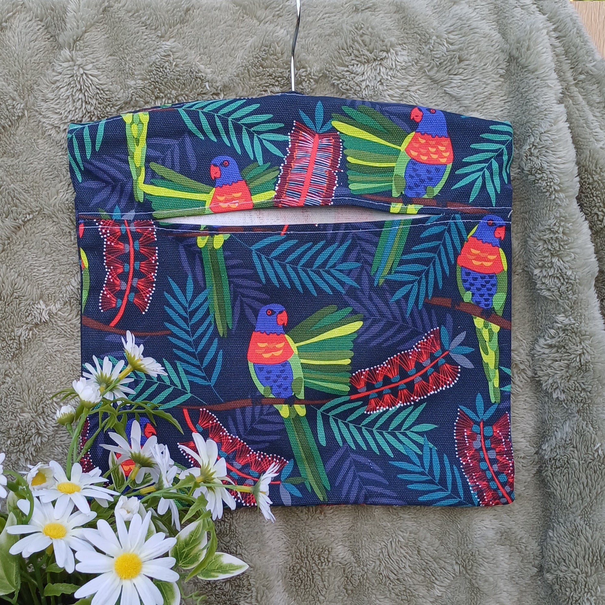 Peg Bag - Rainbow Lorikeet Design