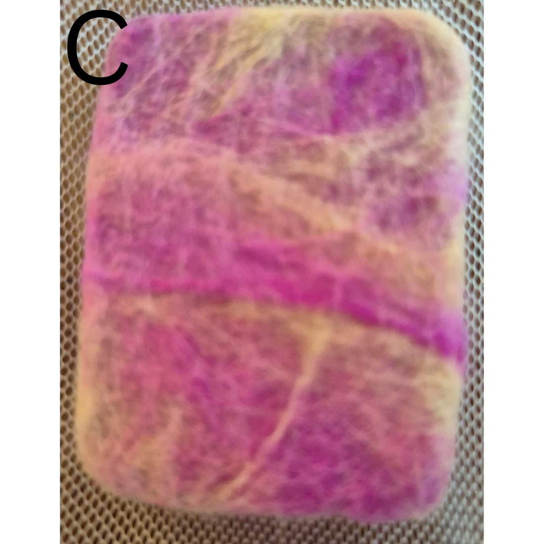 Felted Soap Natural Exfoliant BIODEGRADABLE