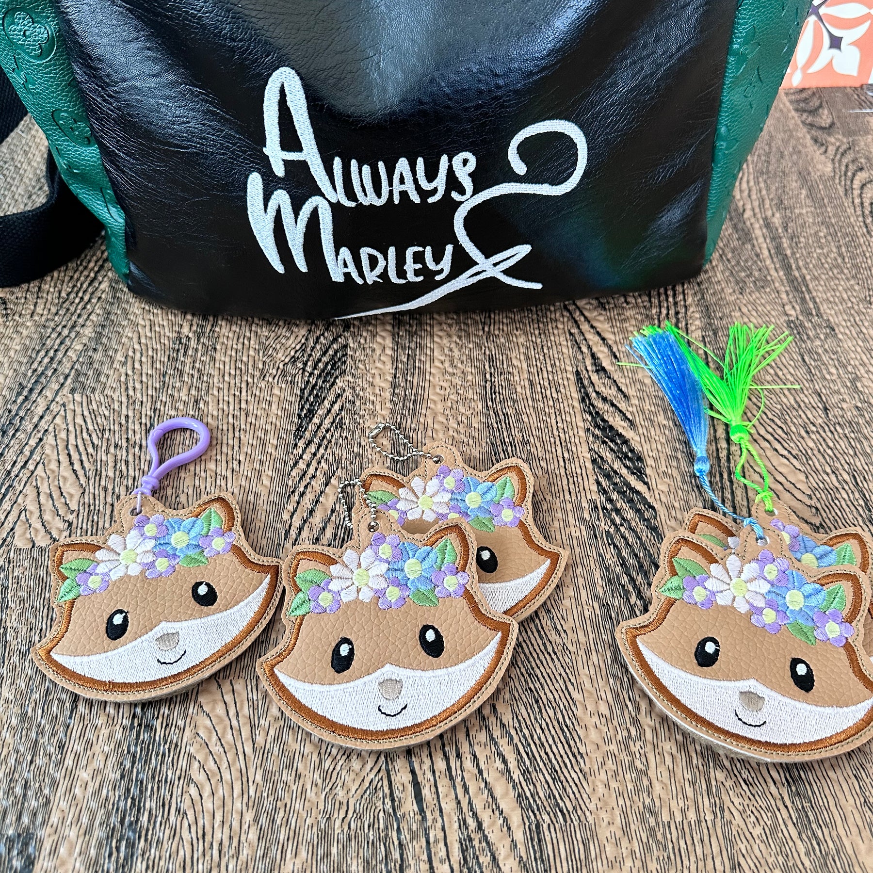Fox bag tag/bookmark