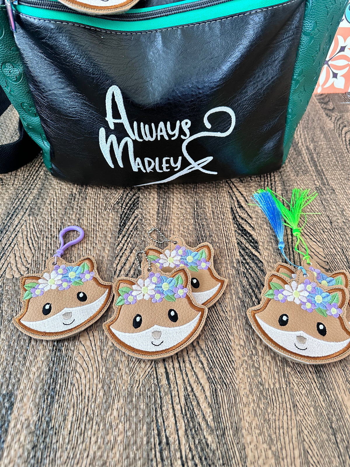 Fox bag tag/bookmark