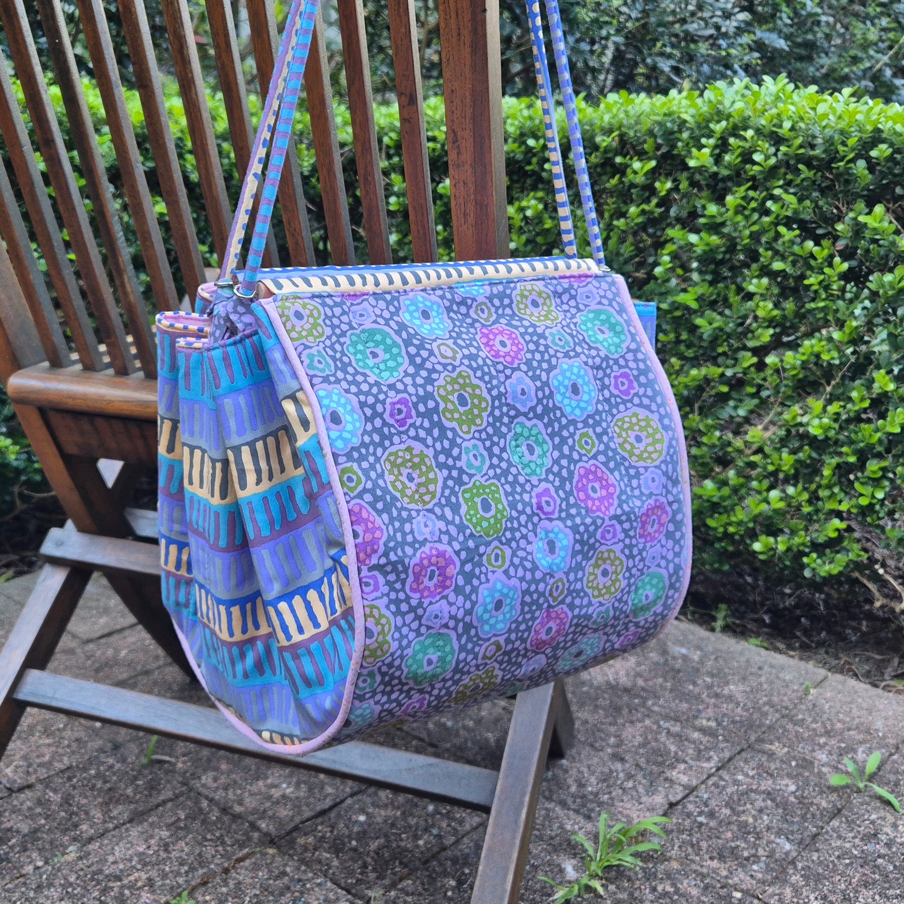 Large Knitting Project Bag – Convertible Shoulder Bag