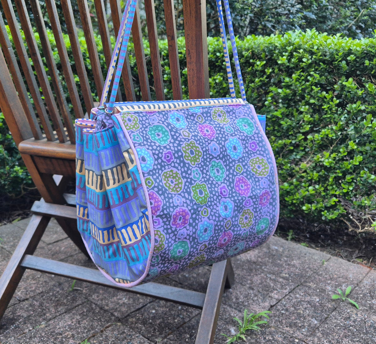 Large Knitting Project Bag – Convertible Shoulder Bag