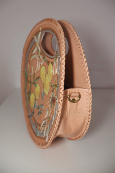 Clematis and Buttons Clutch