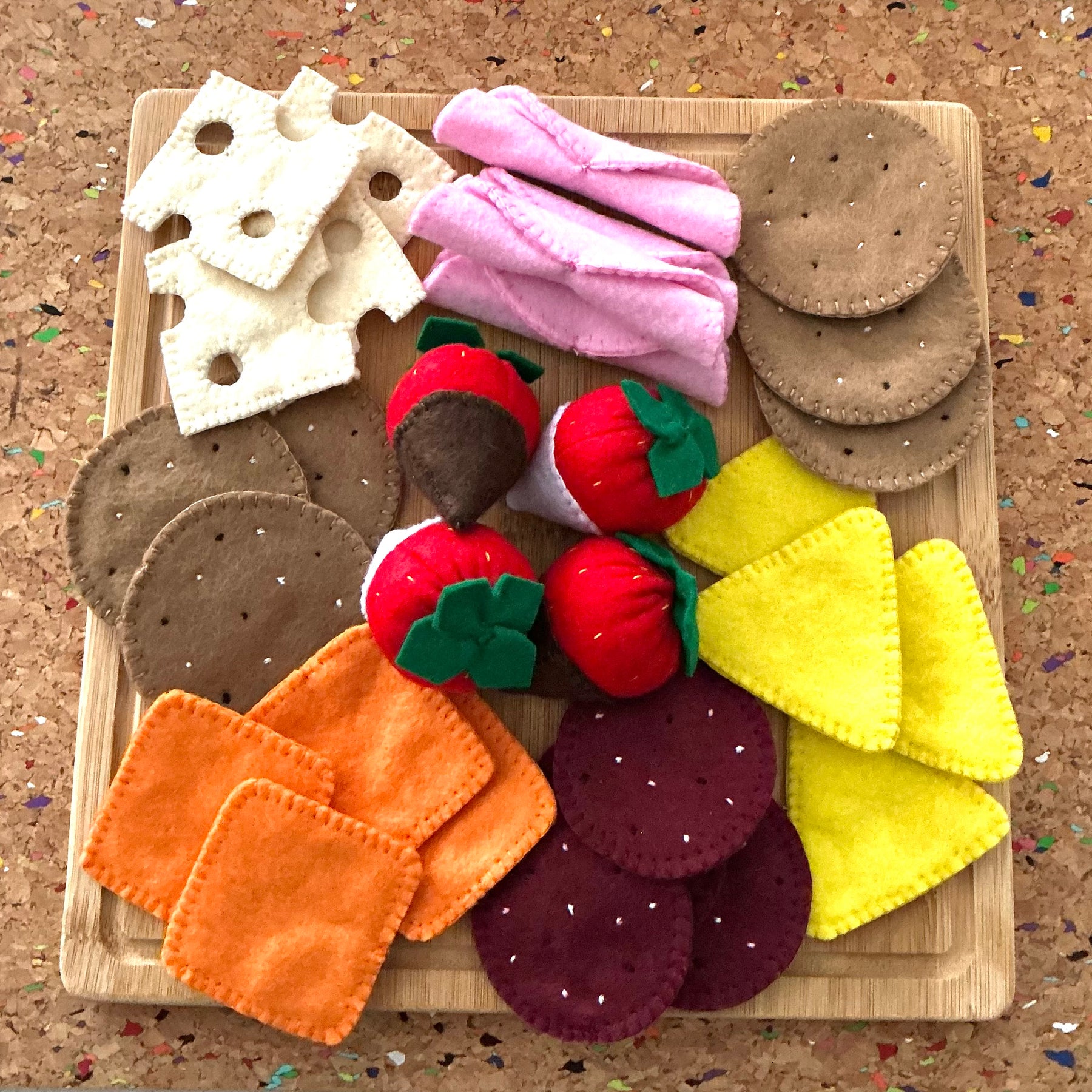 Felt grazing board