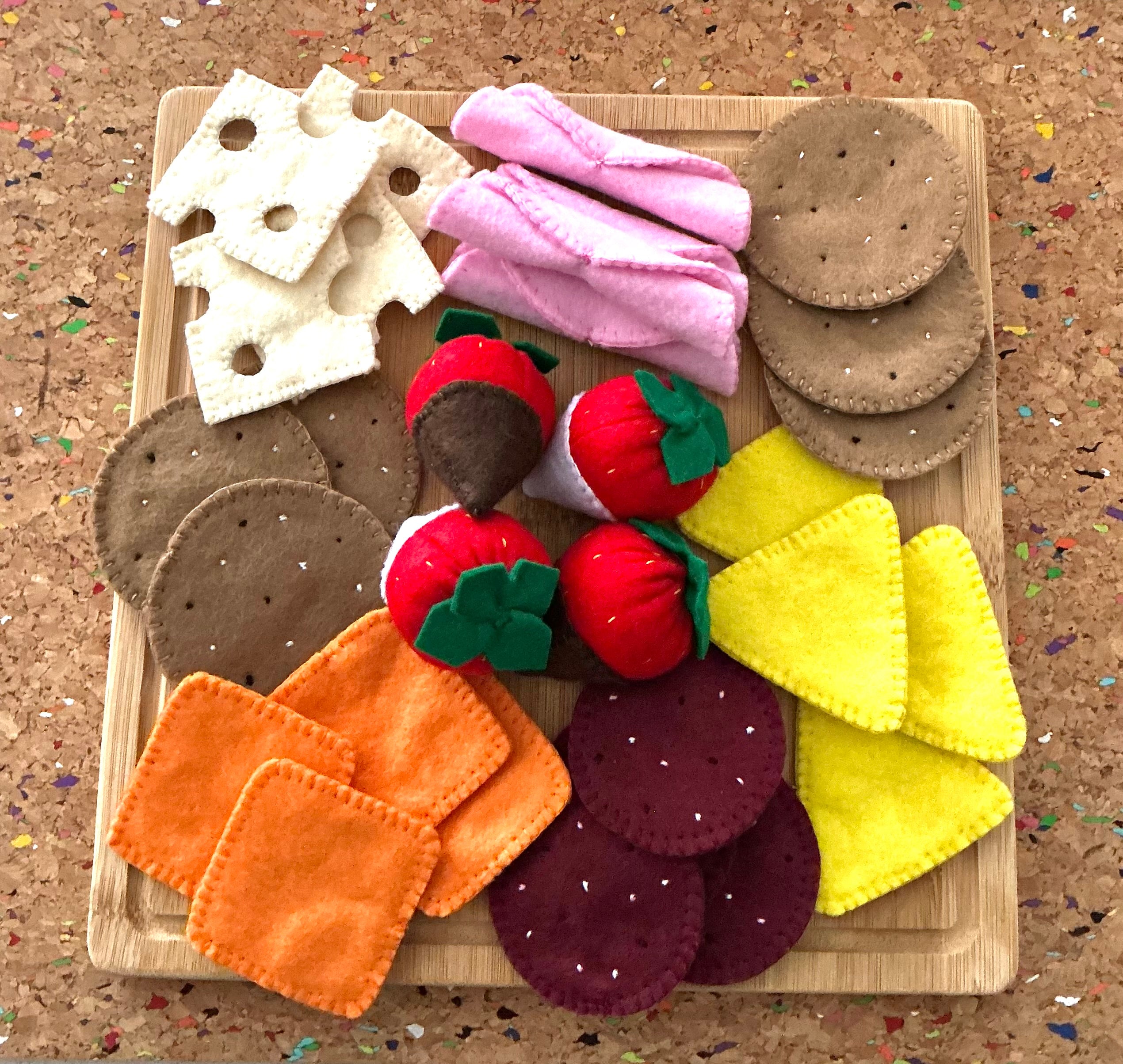 Felt grazing board