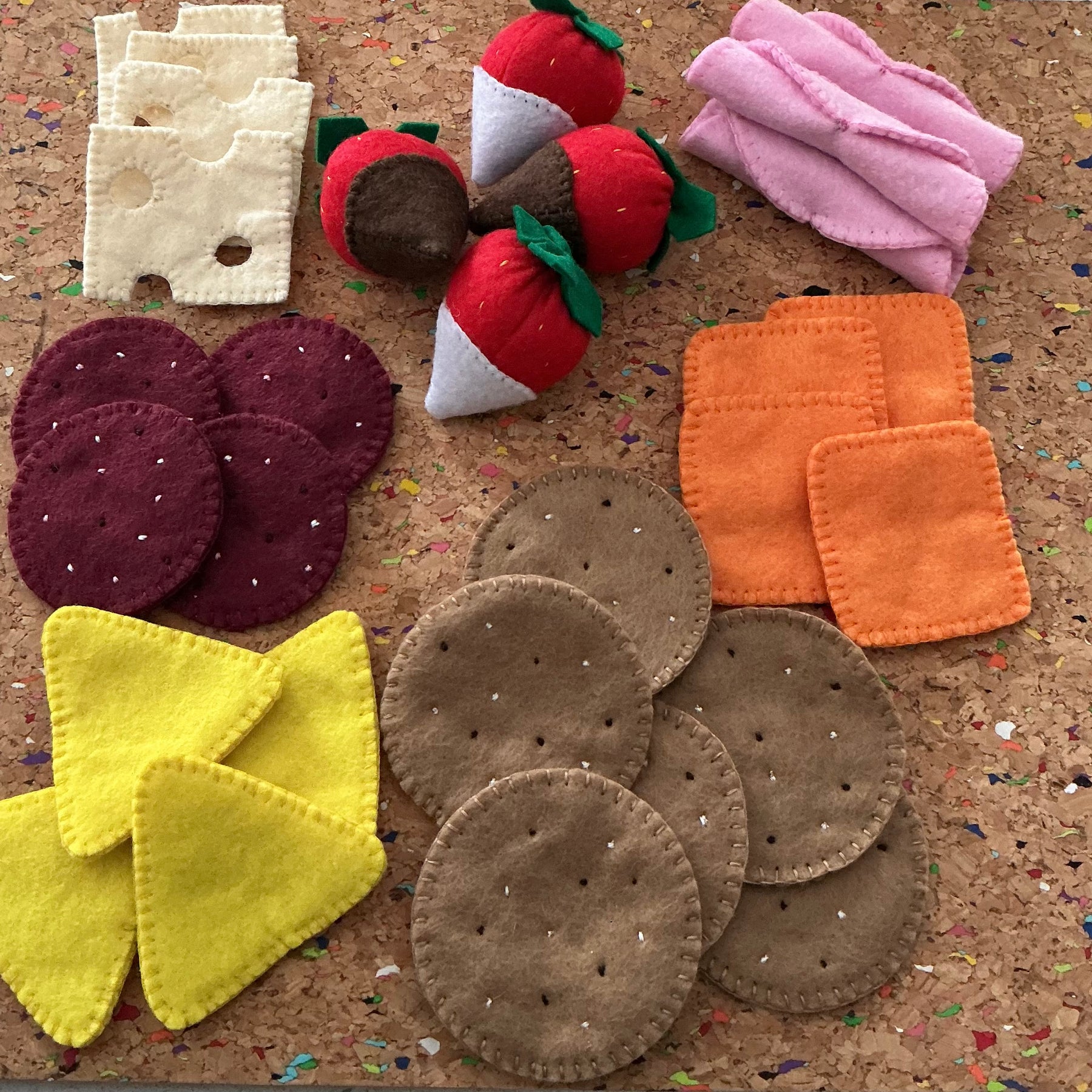 Felt grazing board