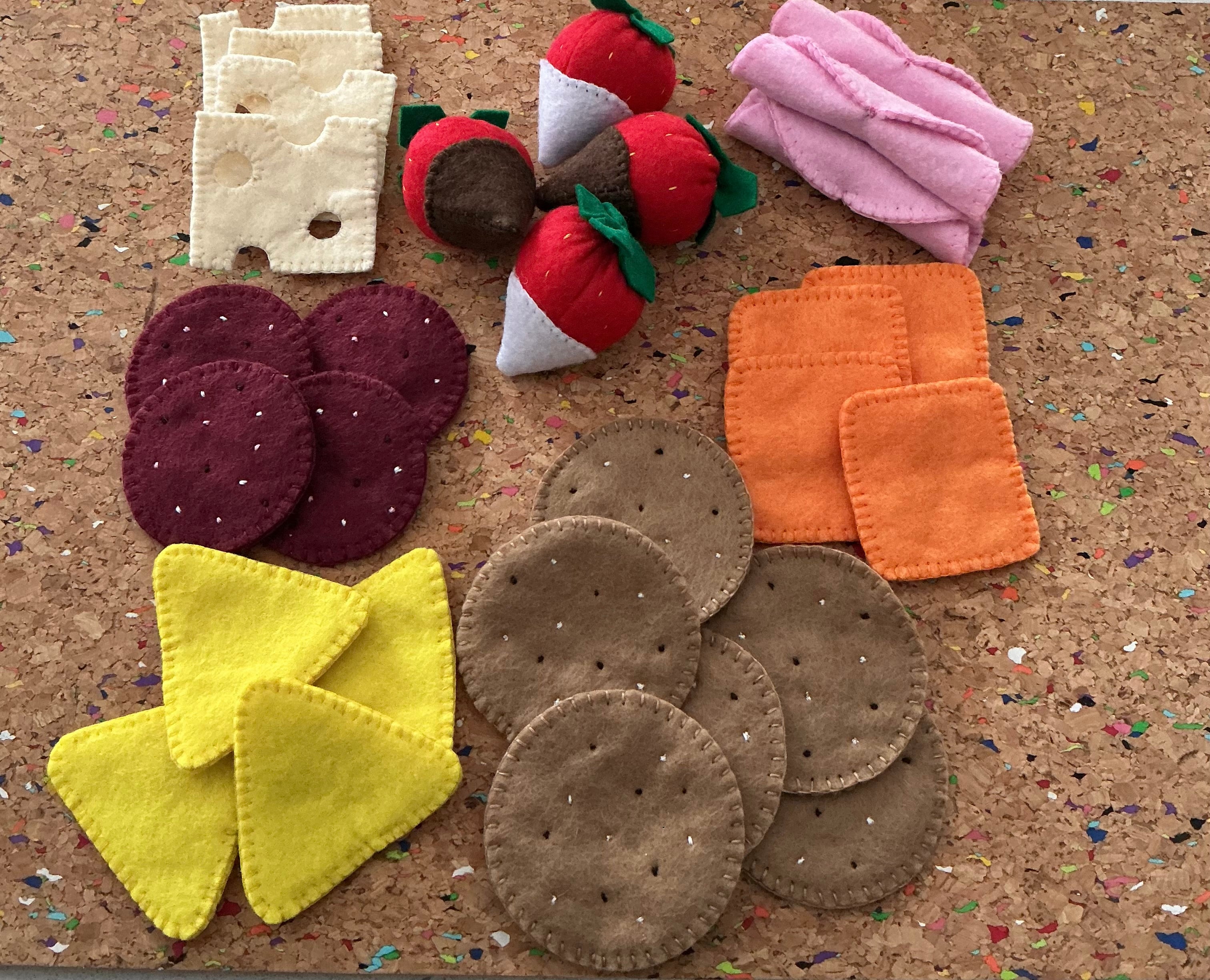 Felt grazing board