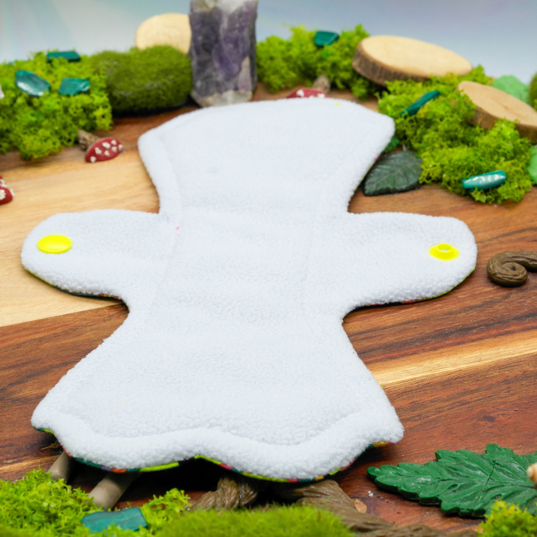 Soft australian handmade Reusable cloth pad 10" Moderate (LOA) - colour explosion