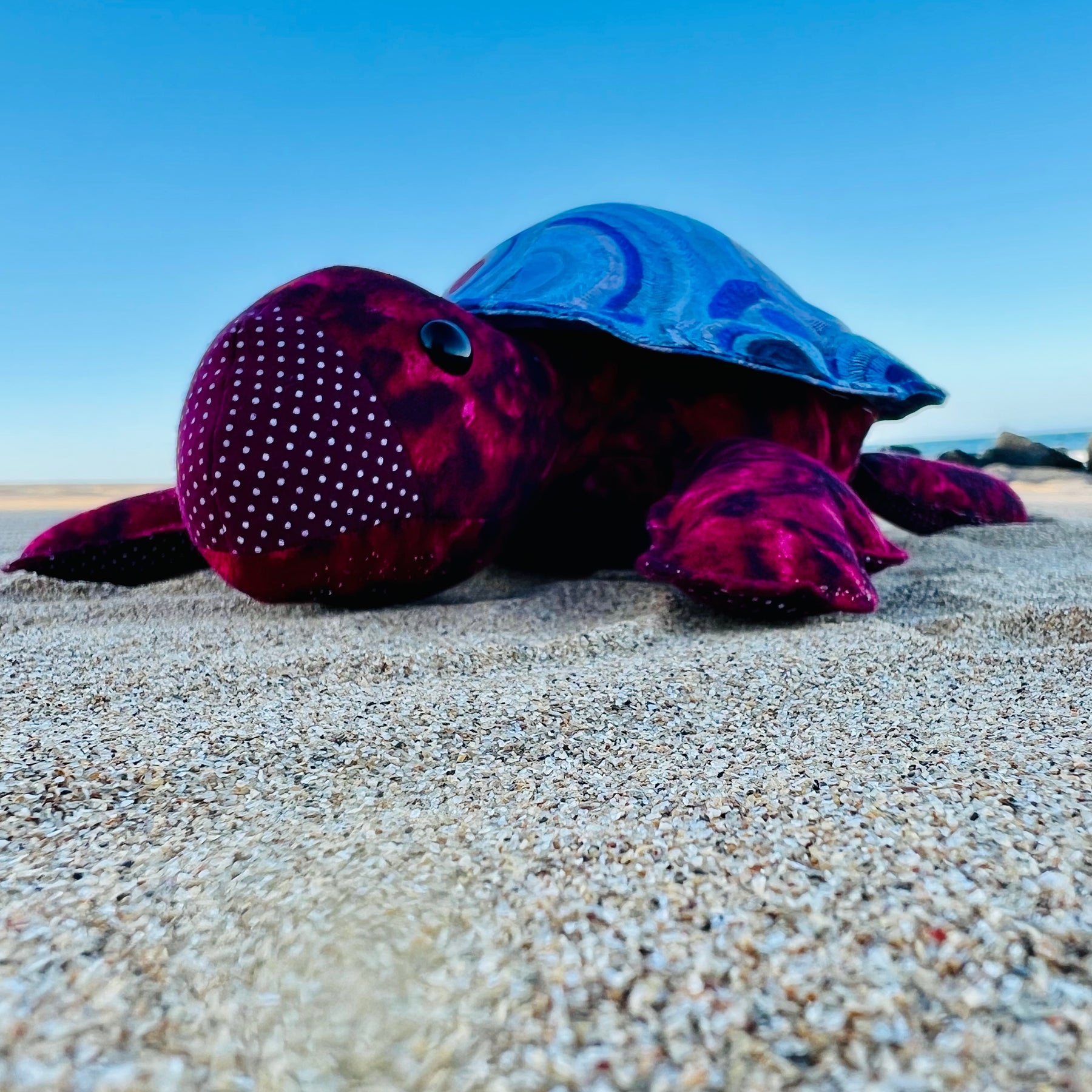 Handmade Fabric Turtle