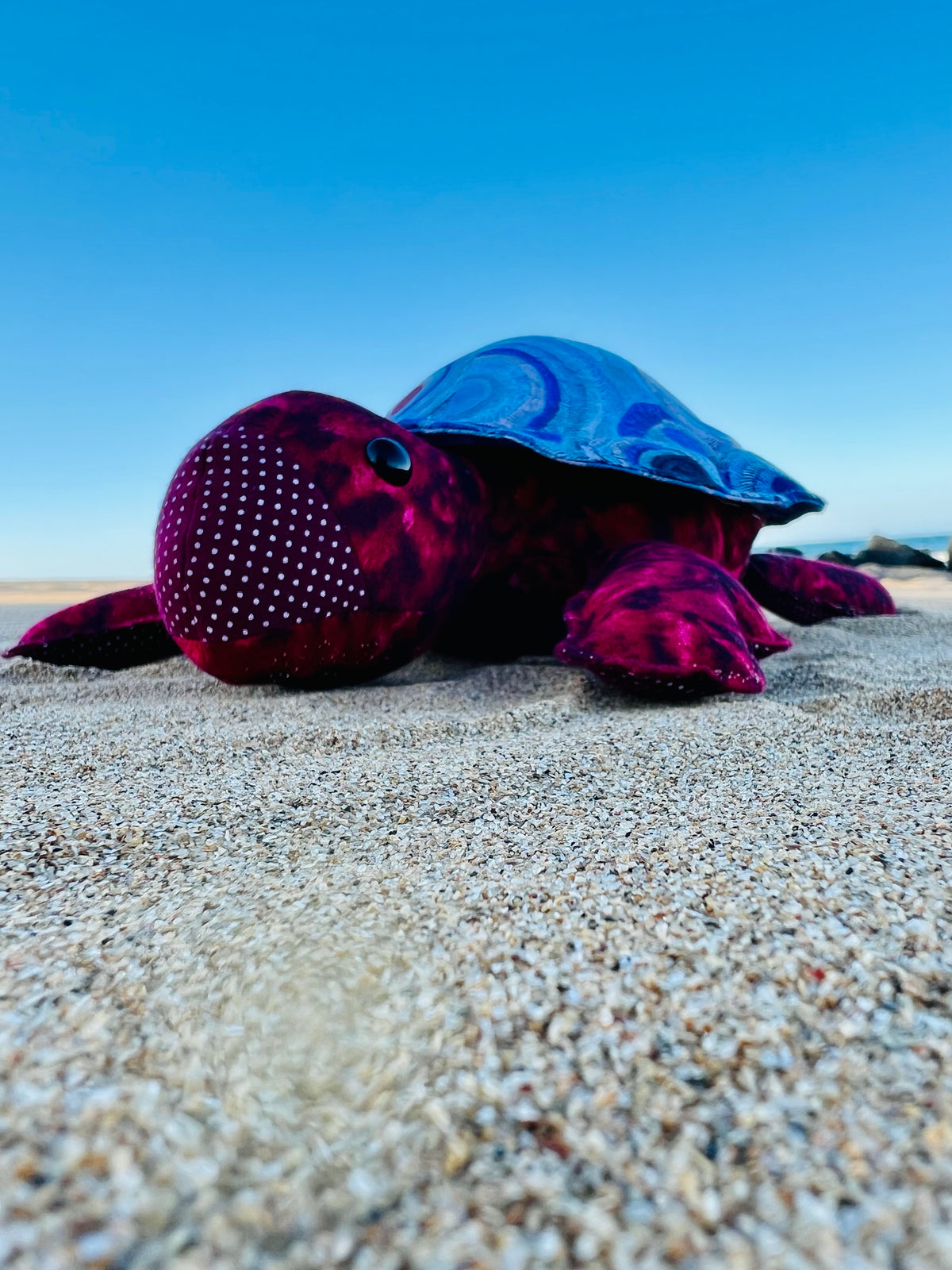Handmade Fabric Turtle