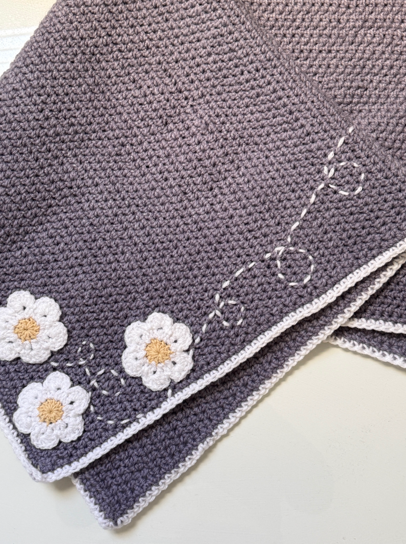 Daisy and Bee Blanket