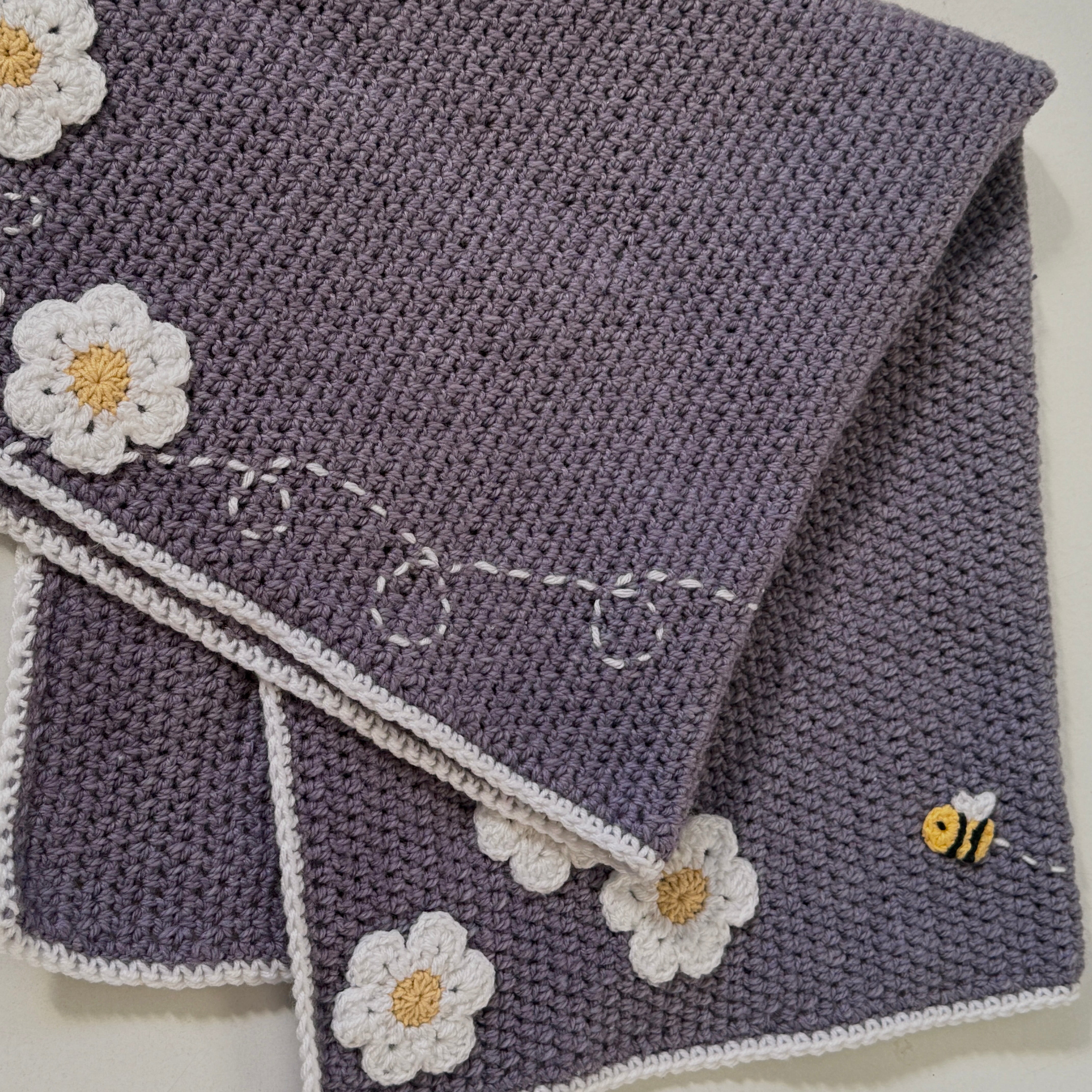 Daisy and Bee Blanket