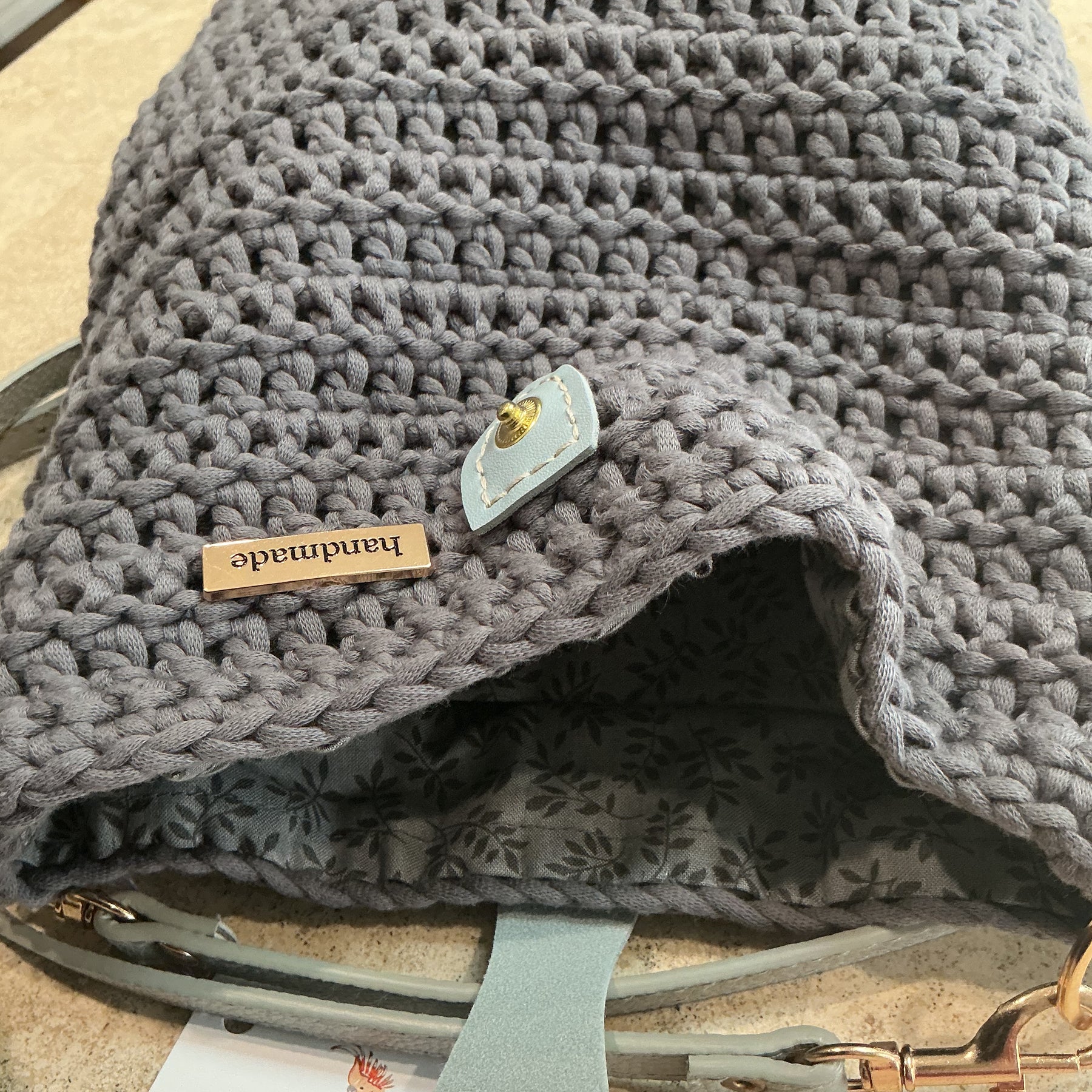 (Copy) Crossover body  /shoulder, crochet bag, cotton