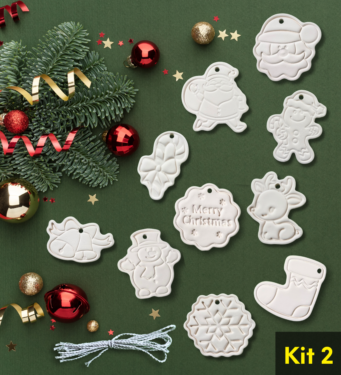 Christmas Ceramic Decorations Paint Your Own