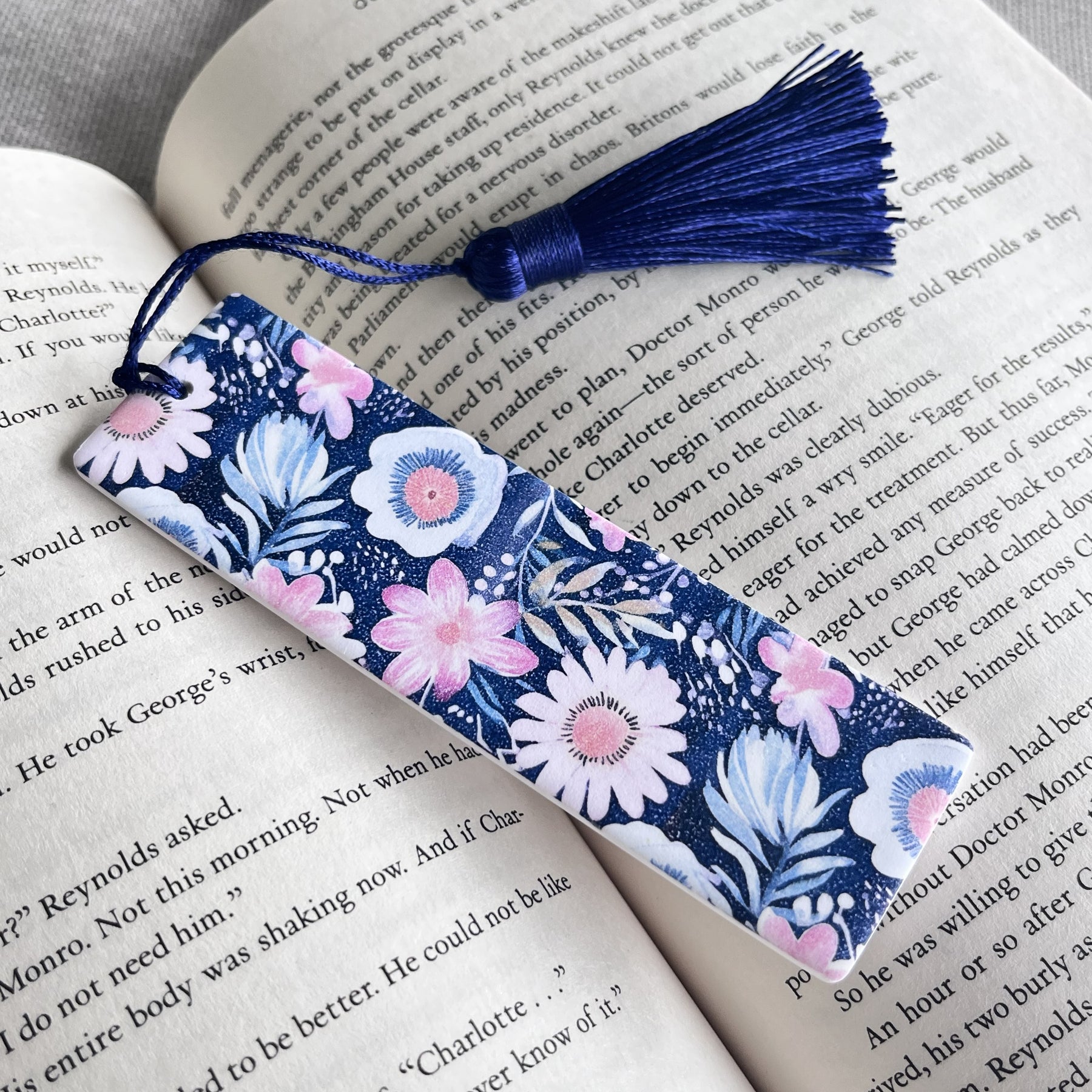 Handmade Bookmarks with Tassel - Polymer Clay - Various Designs