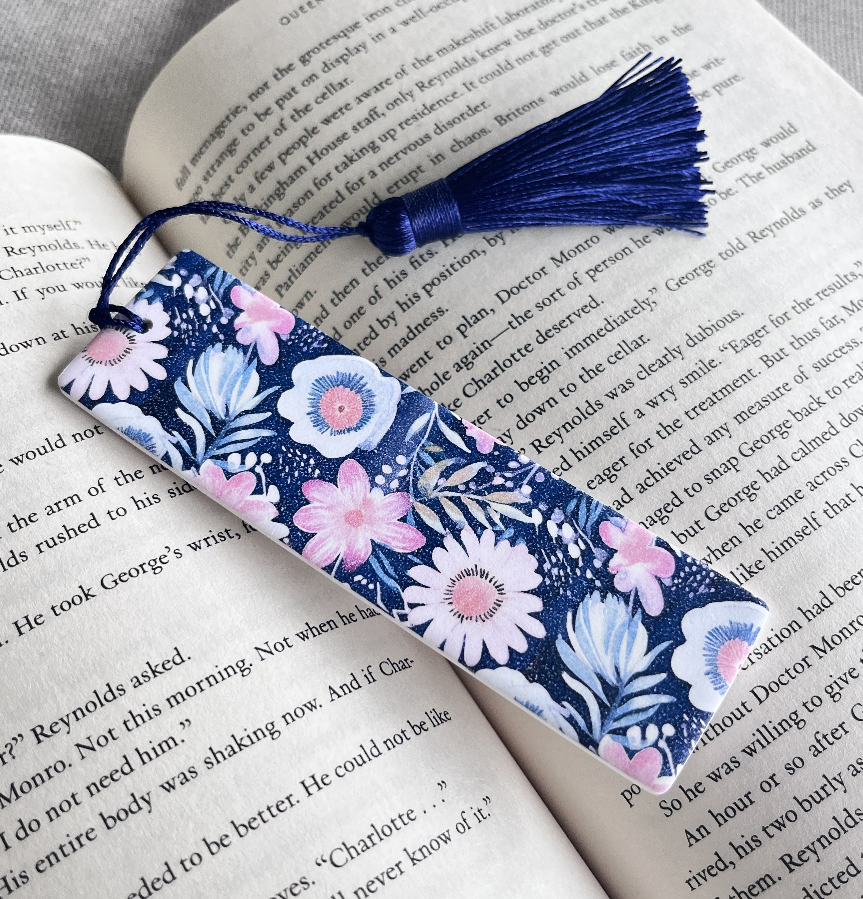 Handmade Bookmarks with Tassel - Polymer Clay - Various Designs