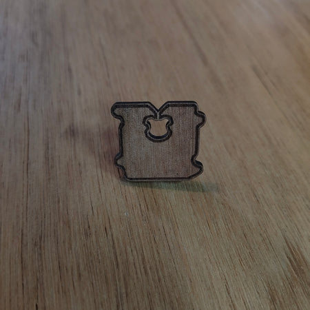 Whimsical Tasmanian Timber Pins